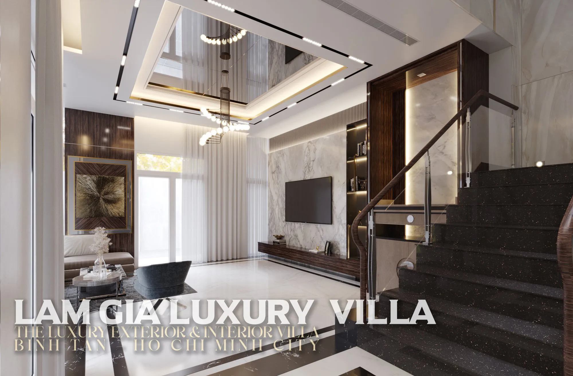 Lâm Gia Villa: Thiết kế Nội thất - 8 | THI CÔNG XÂY DỰNG - SẢN XUẤT, LẮP ĐẶT NỘI THẤT: NHÀ Ở, VĂN PHÒNG, KHÁCH SẠN... - GIA PHAM HOMES Design & Construction
