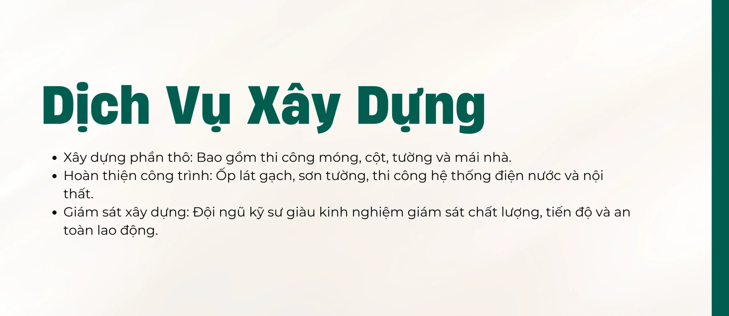 Dịch vụ - 2 | THI CÔNG XÂY DỰNG - SẢN XUẤT, LẮP ĐẶT NỘI THẤT: NHÀ Ở, VĂN PHÒNG, KHÁCH SẠN... - GIA PHAM HOMES Design & Construction