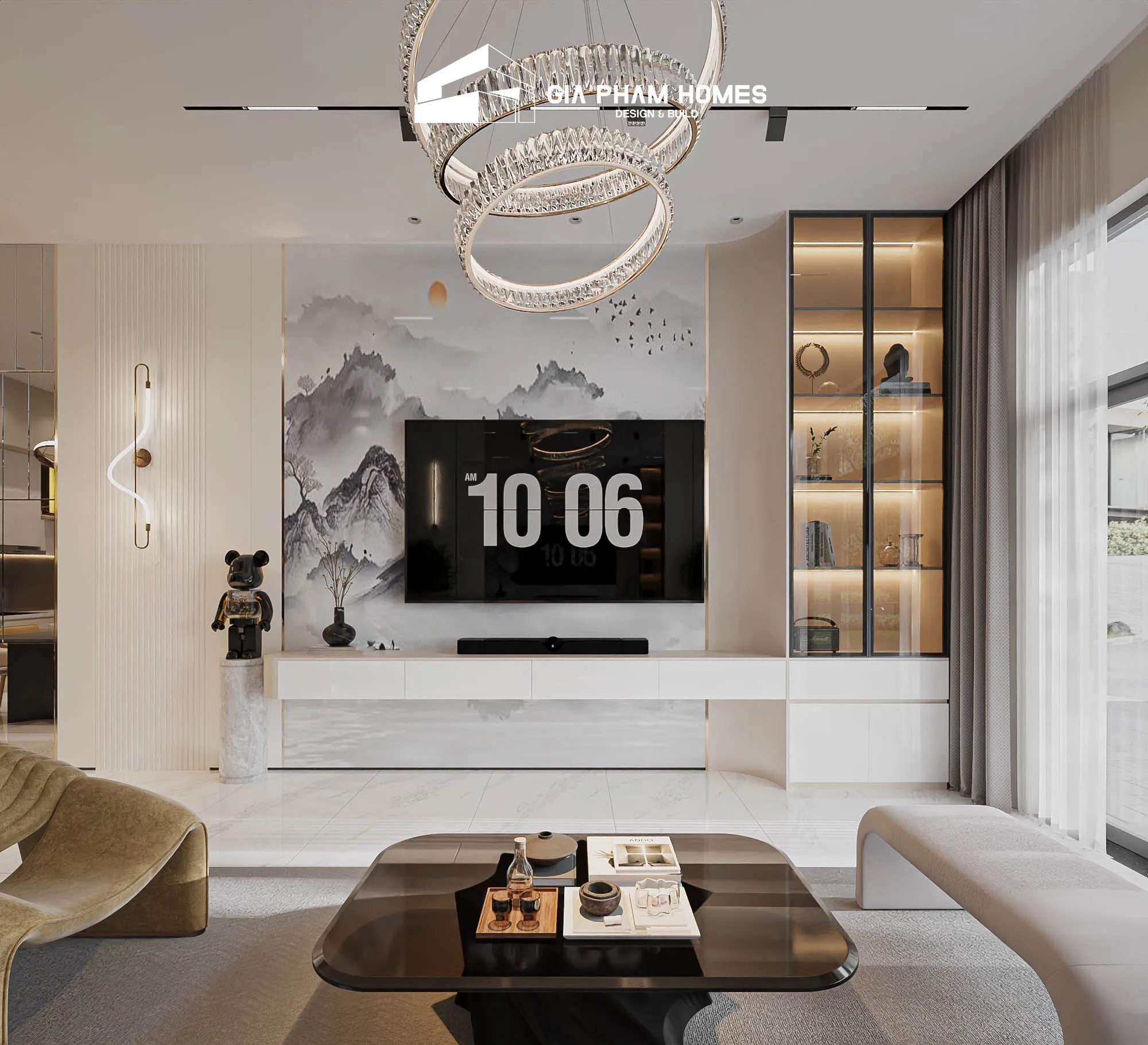 Nội Thất Nhà Phố Hiện Đại: Sự Kết Hợp Hoàn Hảo Giữa Đẳng Cấp và Tiện Nghi Với Gỗ Công Nghiệp