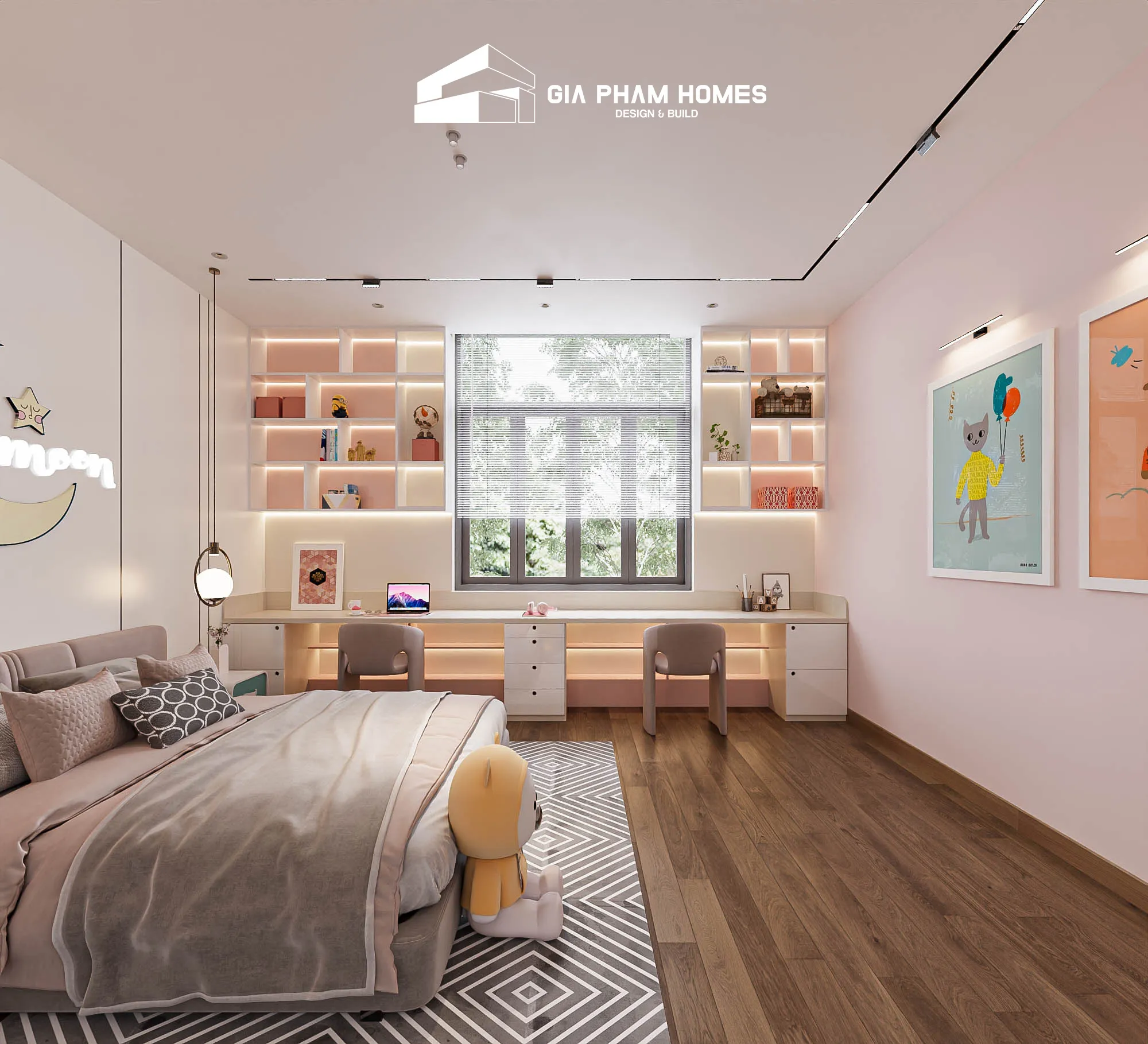 Nội Thất Nhà Phố Chị Loan - Phú Mỹ, Bà Rịa - 21 | THI CÔNG XÂY DỰNG - SẢN XUẤT, LẮP ĐẶT NỘI THẤT: NHÀ Ở, VĂN PHÒNG, KHÁCH SẠN... - GIA PHAM HOMES Design & Construction