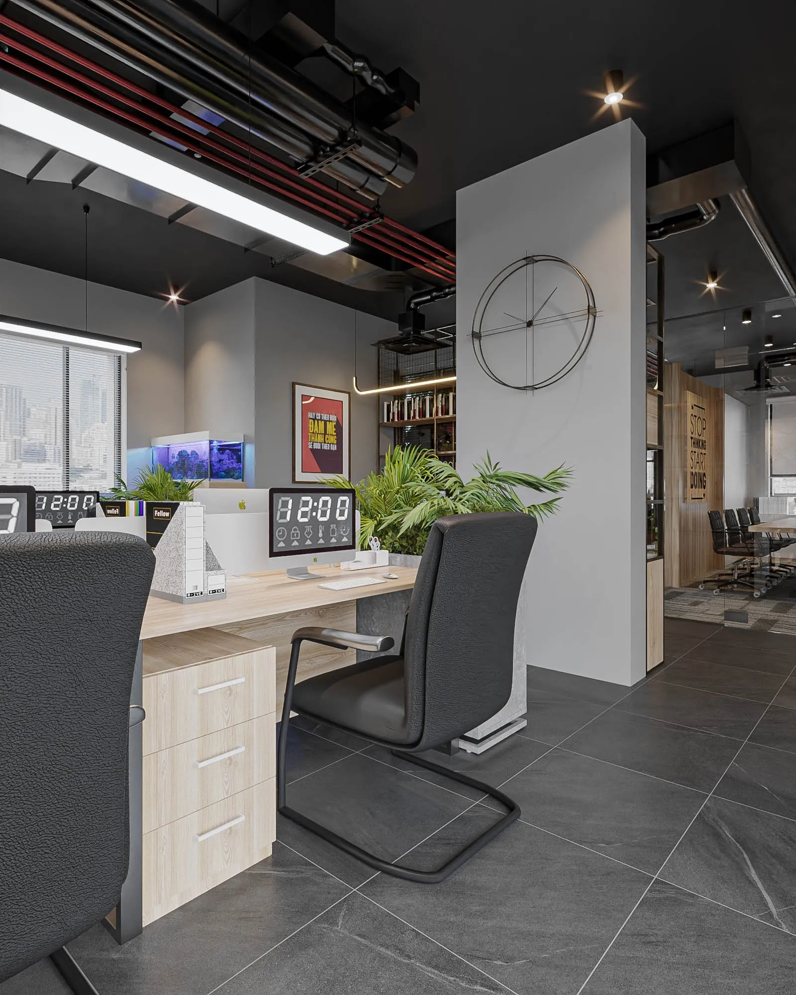 Nội Thất Văn Phòng APN Office - 3 | THI CÔNG XÂY DỰNG - SẢN XUẤT, LẮP ĐẶT NỘI THẤT: NHÀ Ở, VĂN PHÒNG, KHÁCH SẠN... - GIA PHAM HOMES Design & Construction