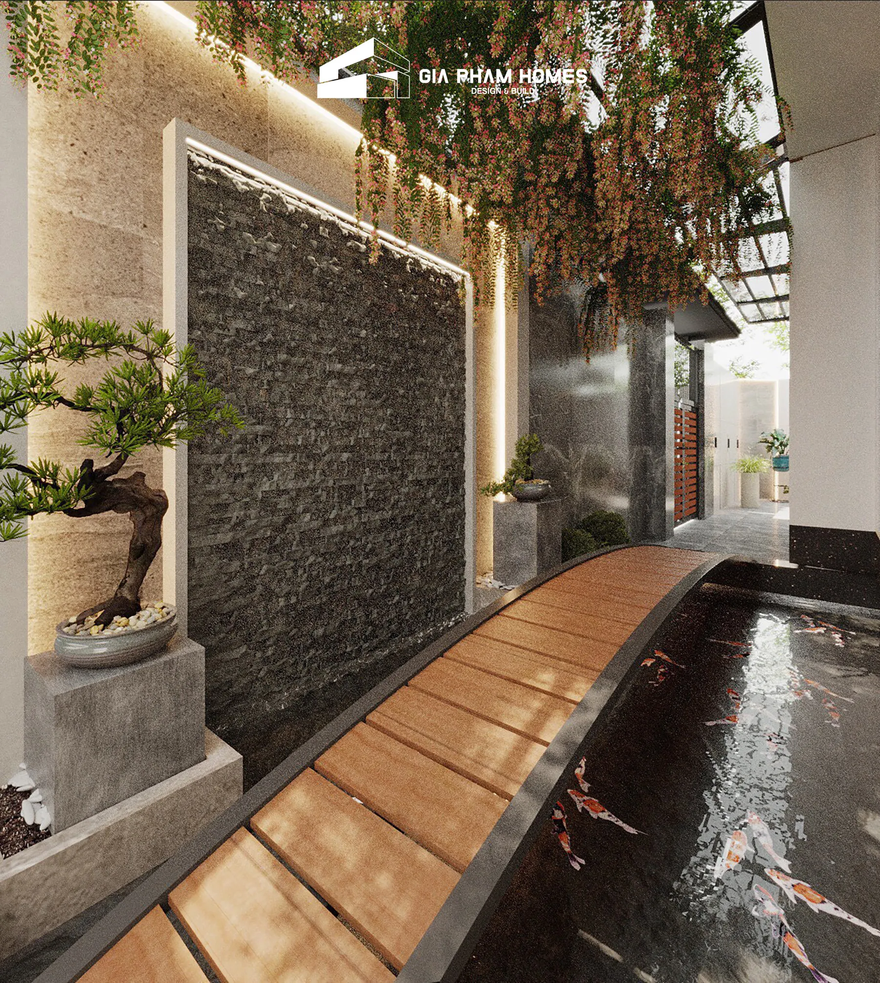 Lâm Gia Villa: Kiến Trúc - Sân Vườn - 10 | THI CÔNG XÂY DỰNG - SẢN XUẤT, LẮP ĐẶT NỘI THẤT: NHÀ Ở, VĂN PHÒNG, KHÁCH SẠN... - GIA PHAM HOMES Design & Construction