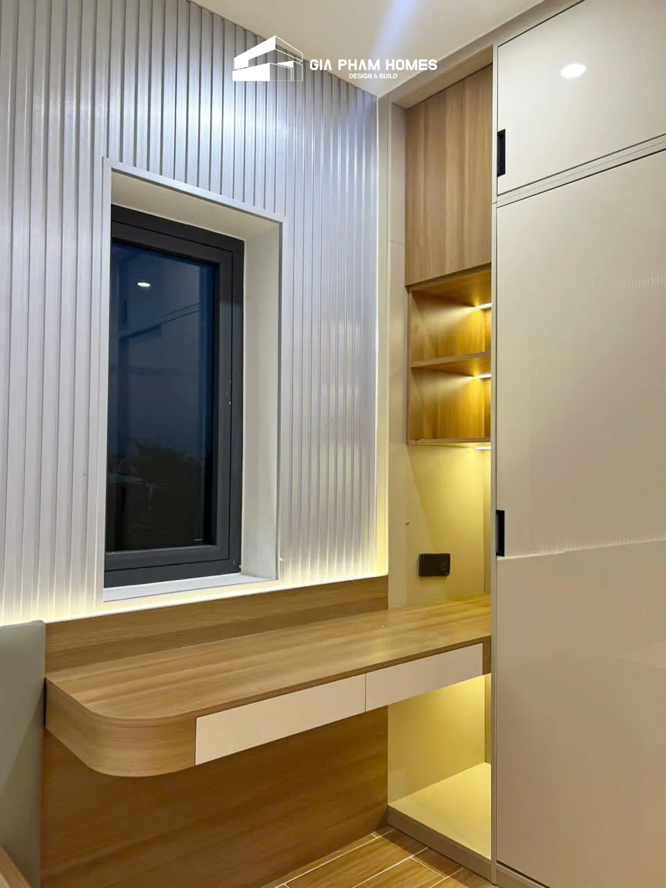 Nội Thất Nhà Phố Chị Loan - Phú Mỹ, Bà Rịa - 63 | THI CÔNG XÂY DỰNG - SẢN XUẤT, LẮP ĐẶT NỘI THẤT: NHÀ Ở, VĂN PHÒNG, KHÁCH SẠN... - GIA PHAM HOMES Design & Construction