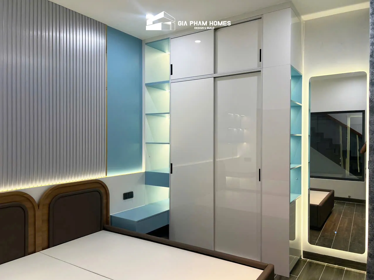 Nội Thất Nhà Phố Chị Loan - Phú Mỹ, Bà Rịa - 55 | THI CÔNG XÂY DỰNG - SẢN XUẤT, LẮP ĐẶT NỘI THẤT: NHÀ Ở, VĂN PHÒNG, KHÁCH SẠN... - GIA PHAM HOMES Design & Construction
