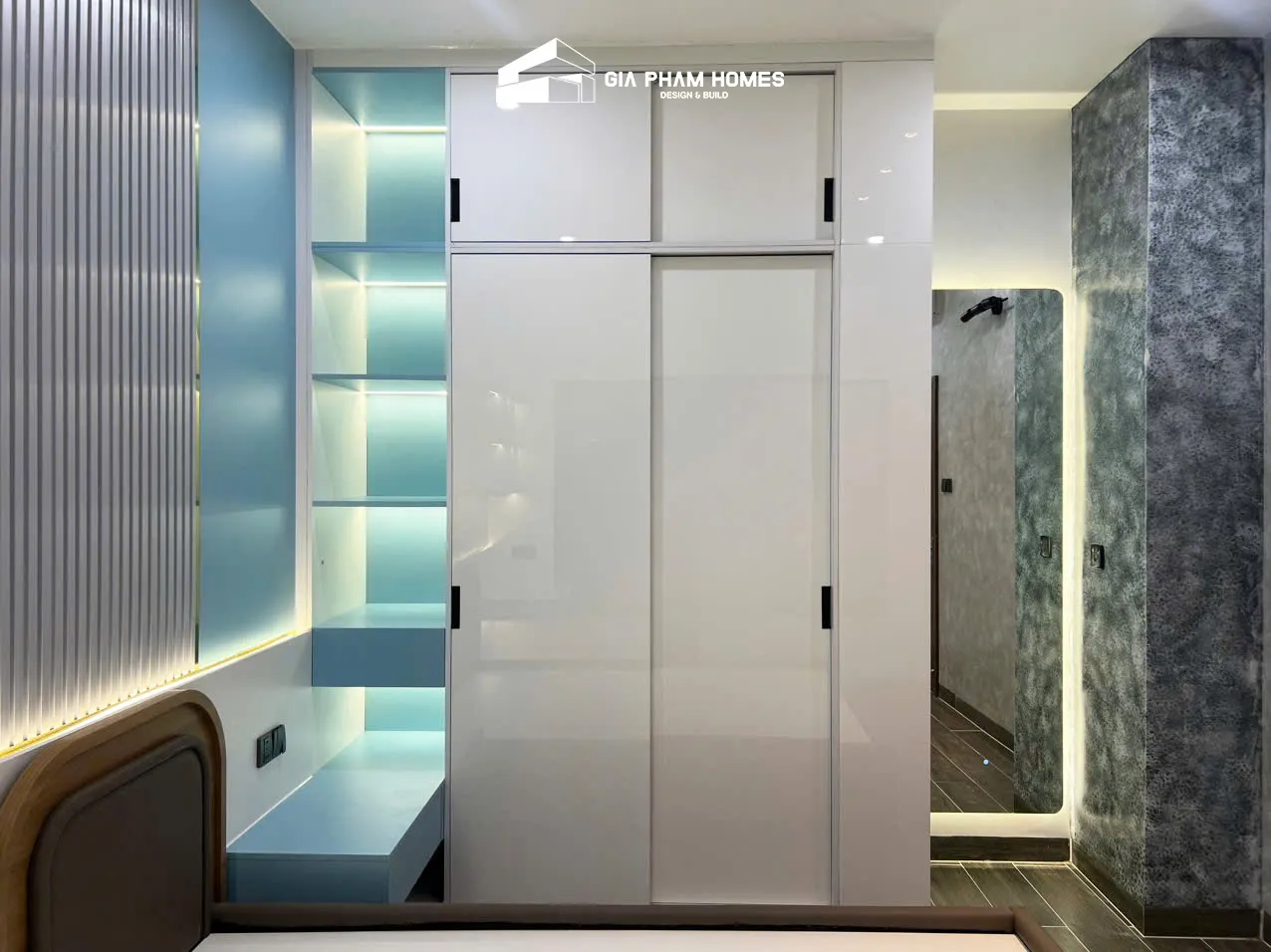 Nội Thất Nhà Phố Chị Loan - Phú Mỹ, Bà Rịa - 56 | THI CÔNG XÂY DỰNG - SẢN XUẤT, LẮP ĐẶT NỘI THẤT: NHÀ Ở, VĂN PHÒNG, KHÁCH SẠN... - GIA PHAM HOMES Design & Construction