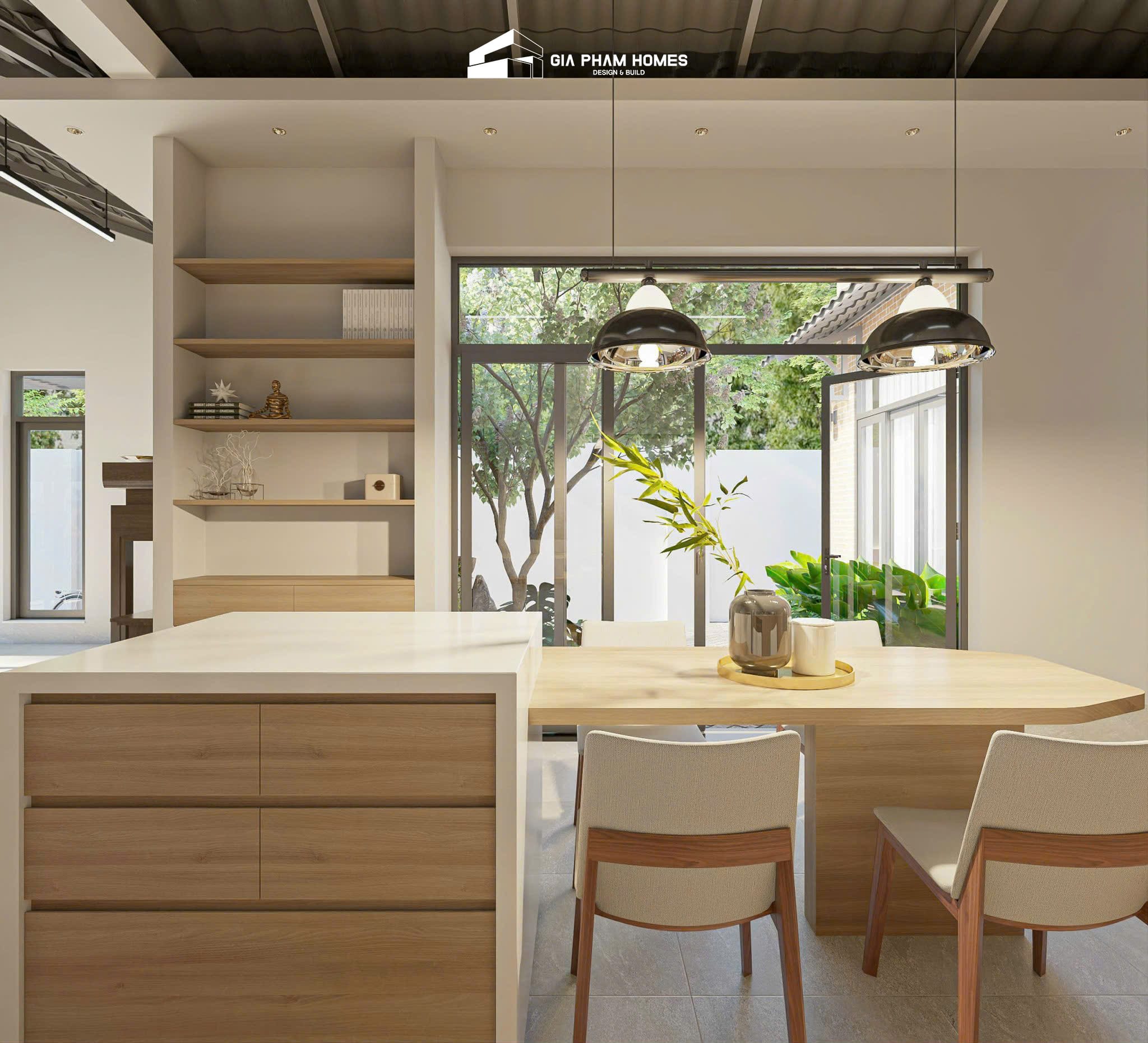 Kiến Trúc Nội Thất Nhà Cấp 4 Nông Thôn: Nhà Cô Trúc - Bình Thuận - 12 | THI CÔNG XÂY DỰNG - SẢN XUẤT, LẮP ĐẶT NỘI THẤT: NHÀ Ở, VĂN PHÒNG, KHÁCH SẠN... - GIA PHAM HOMES Design & Construction