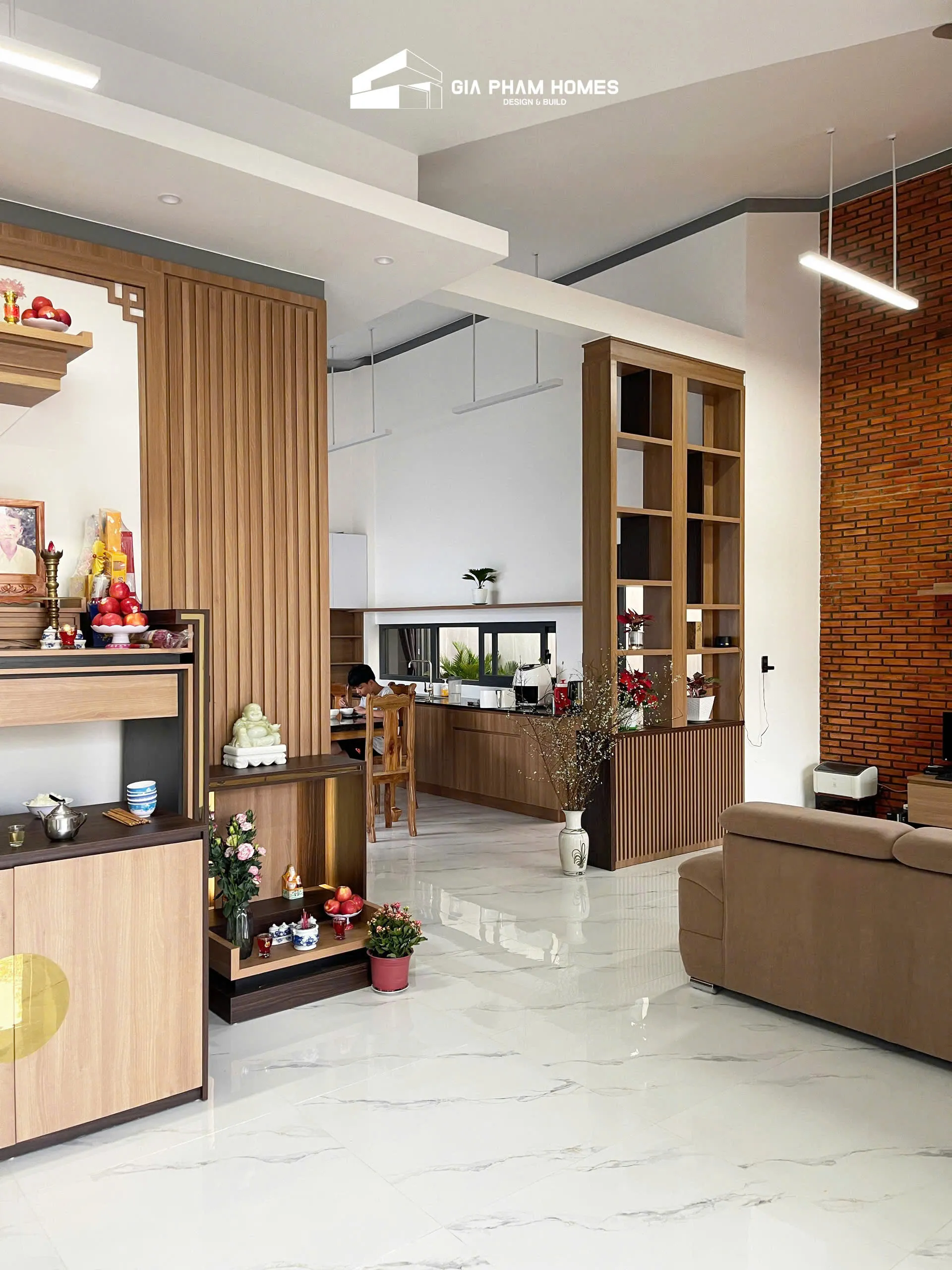 Kiến Trúc Nội Thất Nhà Cấp 4 Nông Thôn: Nhà Cô Trúc - Bình Thuận - 31 | THI CÔNG XÂY DỰNG - SẢN XUẤT, LẮP ĐẶT NỘI THẤT: NHÀ Ở, VĂN PHÒNG, KHÁCH SẠN... - GIA PHAM HOMES Design & Construction