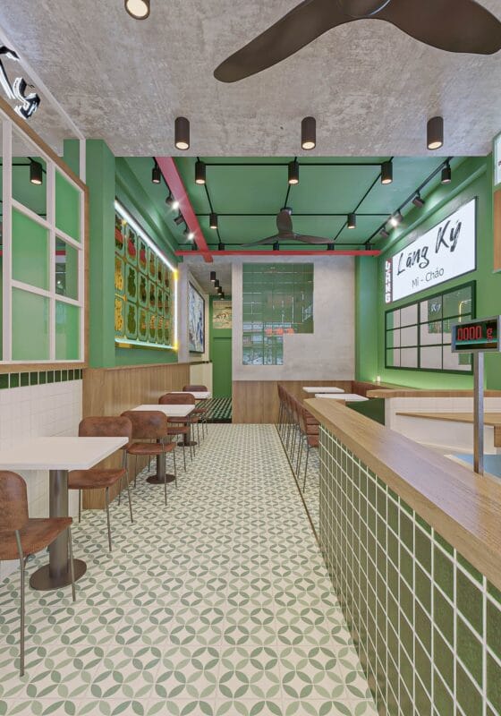 Thiết Kế Nội Thất Nhà Hàng Lãng Ký Mì Gia: Phong Cách Hong Kong Hiện Đại - 3 | THI CÔNG XÂY DỰNG - SẢN XUẤT, LẮP ĐẶT NỘI THẤT: NHÀ Ở, VĂN PHÒNG, KHÁCH SẠN... - GIA PHAM HOMES Design & Construction