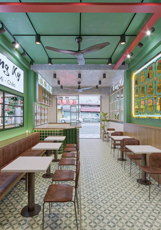 Thiết Kế Nội Thất Nhà Hàng Lãng Ký Mì Gia: Phong Cách Hong Kong Hiện Đại - 5 | THI CÔNG XÂY DỰNG - SẢN XUẤT, LẮP ĐẶT NỘI THẤT: NHÀ Ở, VĂN PHÒNG, KHÁCH SẠN... - GIA PHAM HOMES Design & Construction