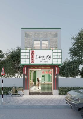 Thiết Kế Nội Thất Nhà Hàng Lãng Ký Mì Gia: Phong Cách Hong Kong Hiện Đại - 1 | THI CÔNG XÂY DỰNG - SẢN XUẤT, LẮP ĐẶT NỘI THẤT: NHÀ Ở, VĂN PHÒNG, KHÁCH SẠN... - GIA PHAM HOMES Design & Construction