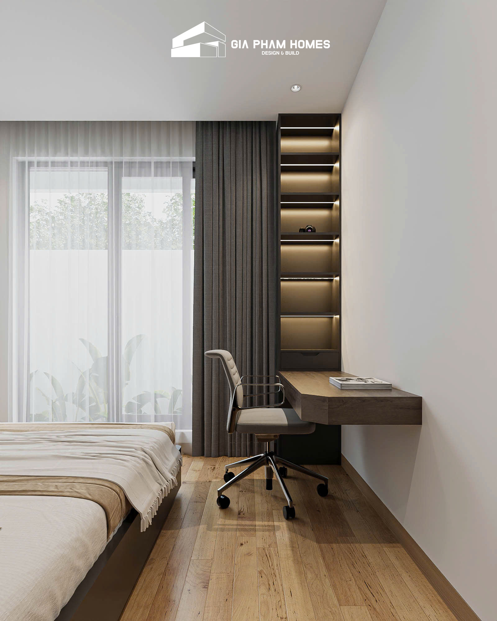Nhà Cấp 4 Đẹp Hiện Đại - Chú Thống, Bình Thuận - 24 | THI CÔNG XÂY DỰNG - SẢN XUẤT, LẮP ĐẶT NỘI THẤT: NHÀ Ở, VĂN PHÒNG, KHÁCH SẠN... - GIA PHAM HOMES Design & Construction