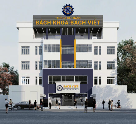 Thiết Kế Kiến Trúc - Nội Thất: Trường Cao Đẳng Bách Khoa Bách Việt - 3 | THI CÔNG XÂY DỰNG - SẢN XUẤT, LẮP ĐẶT NỘI THẤT: NHÀ Ở, VĂN PHÒNG, KHÁCH SẠN... - GIA PHAM HOMES Design & Construction