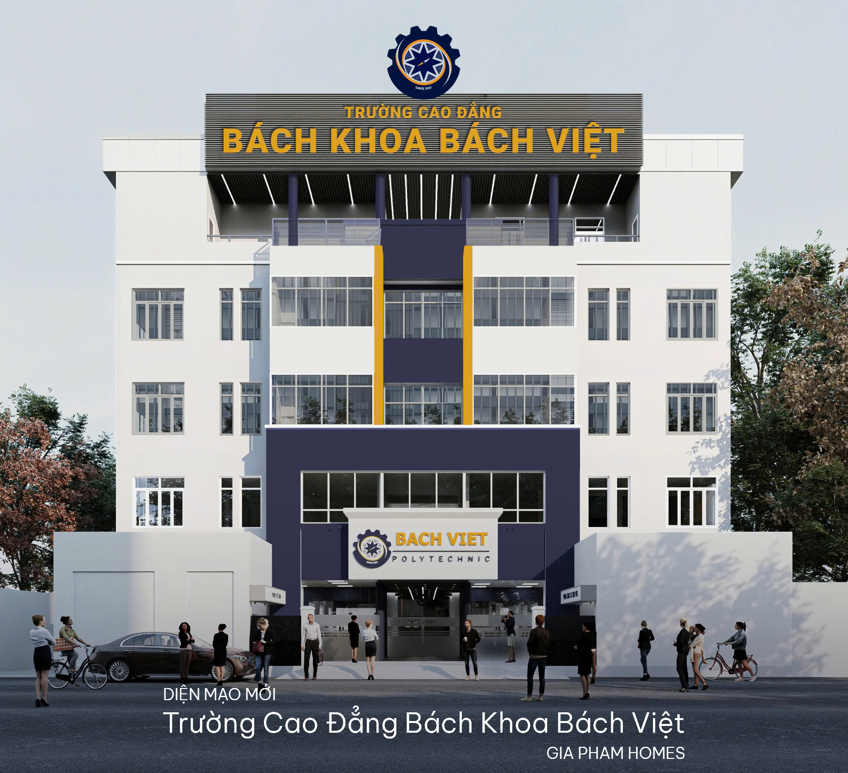 Thiết Kế Kiến Trúc - Nội Thất: Trường Cao Đẳng Bách Khoa Bách Việt