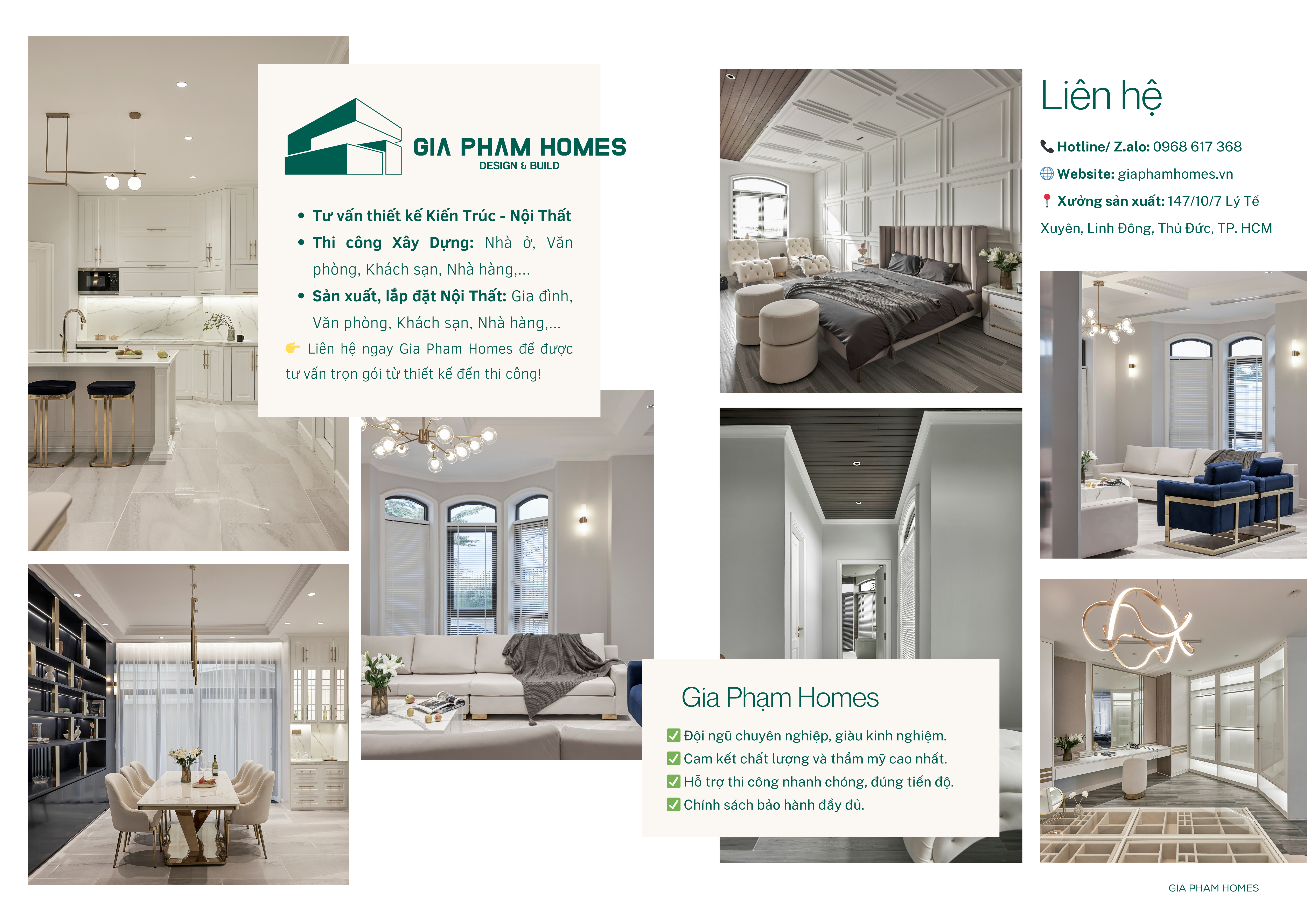 Tuyển dụng Thiết kế nội thất 2D - Triển khai CNC - 1 | THI CÔNG XÂY DỰNG - SẢN XUẤT, LẮP ĐẶT NỘI THẤT: NHÀ Ở, VĂN PHÒNG, KHÁCH SẠN... - GIA PHAM HOMES Design & Construction