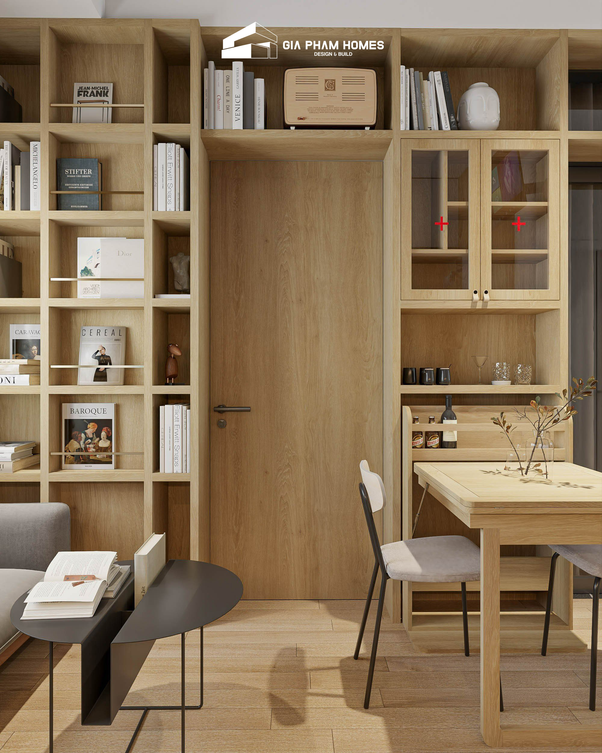 Thiết Kế Chung Cư Mini 2 Phòng Ngủ - 30,8m2 - 53 | THI CÔNG XÂY DỰNG - SẢN XUẤT, LẮP ĐẶT NỘI THẤT: NHÀ Ở, VĂN PHÒNG, KHÁCH SẠN... - GIA PHAM HOMES Design & Construction