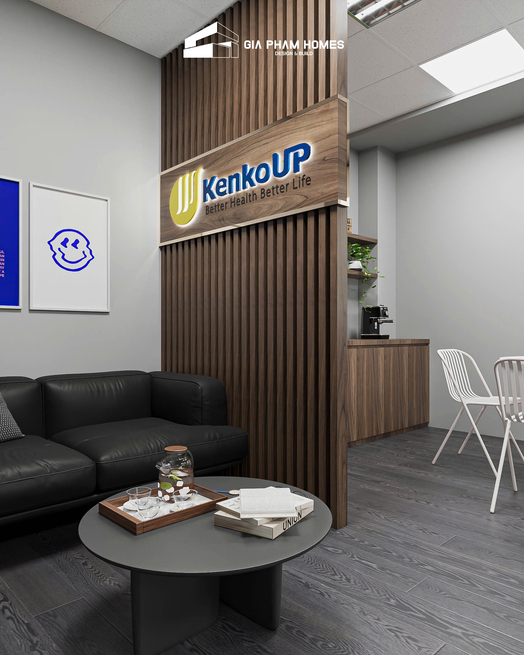 Văn phòng KenkoUp - Quận 1 - 1 | THI CÔNG XÂY DỰNG - SẢN XUẤT, LẮP ĐẶT NỘI THẤT: NHÀ Ở, VĂN PHÒNG, KHÁCH SẠN... - GIA PHAM HOMES Design & Construction