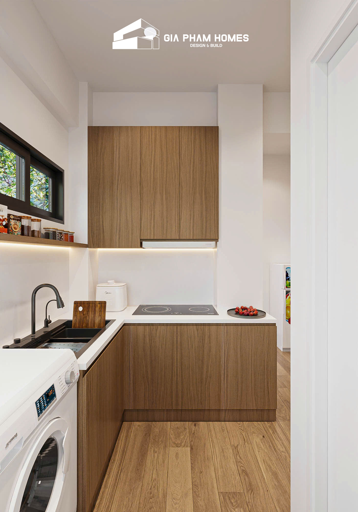 Thiết Kế Chung Cư Mini 30m² - Chung cư 1A1B Nguyễn Đình Chiểu, Quận 1 - 73 | THI CÔNG XÂY DỰNG - SẢN XUẤT, LẮP ĐẶT NỘI THẤT: NHÀ Ở, VĂN PHÒNG, KHÁCH SẠN... - GIA PHAM HOMES Design & Construction