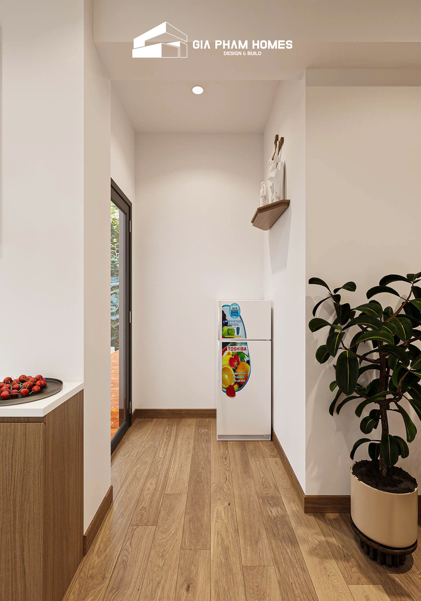 Thiết Kế Chung Cư Mini 30m² - Chung cư 1A1B Nguyễn Đình Chiểu, Quận 1 - 65 | THI CÔNG XÂY DỰNG - SẢN XUẤT, LẮP ĐẶT NỘI THẤT: NHÀ Ở, VĂN PHÒNG, KHÁCH SẠN... - GIA PHAM HOMES Design & Construction