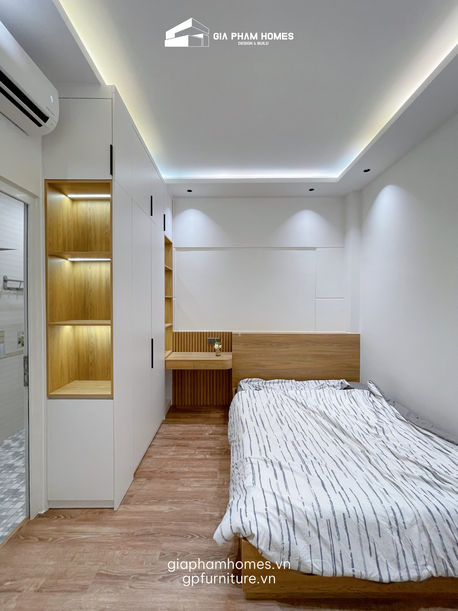 Thi Công Nội Thất Nhà Phố Gò Vấp – Vẻ Đẹp Hiện Đại - 18 | THI CÔNG XÂY DỰNG - SẢN XUẤT, LẮP ĐẶT NỘI THẤT: NHÀ Ở, VĂN PHÒNG, KHÁCH SẠN... - GIA PHAM HOMES Design & Construction