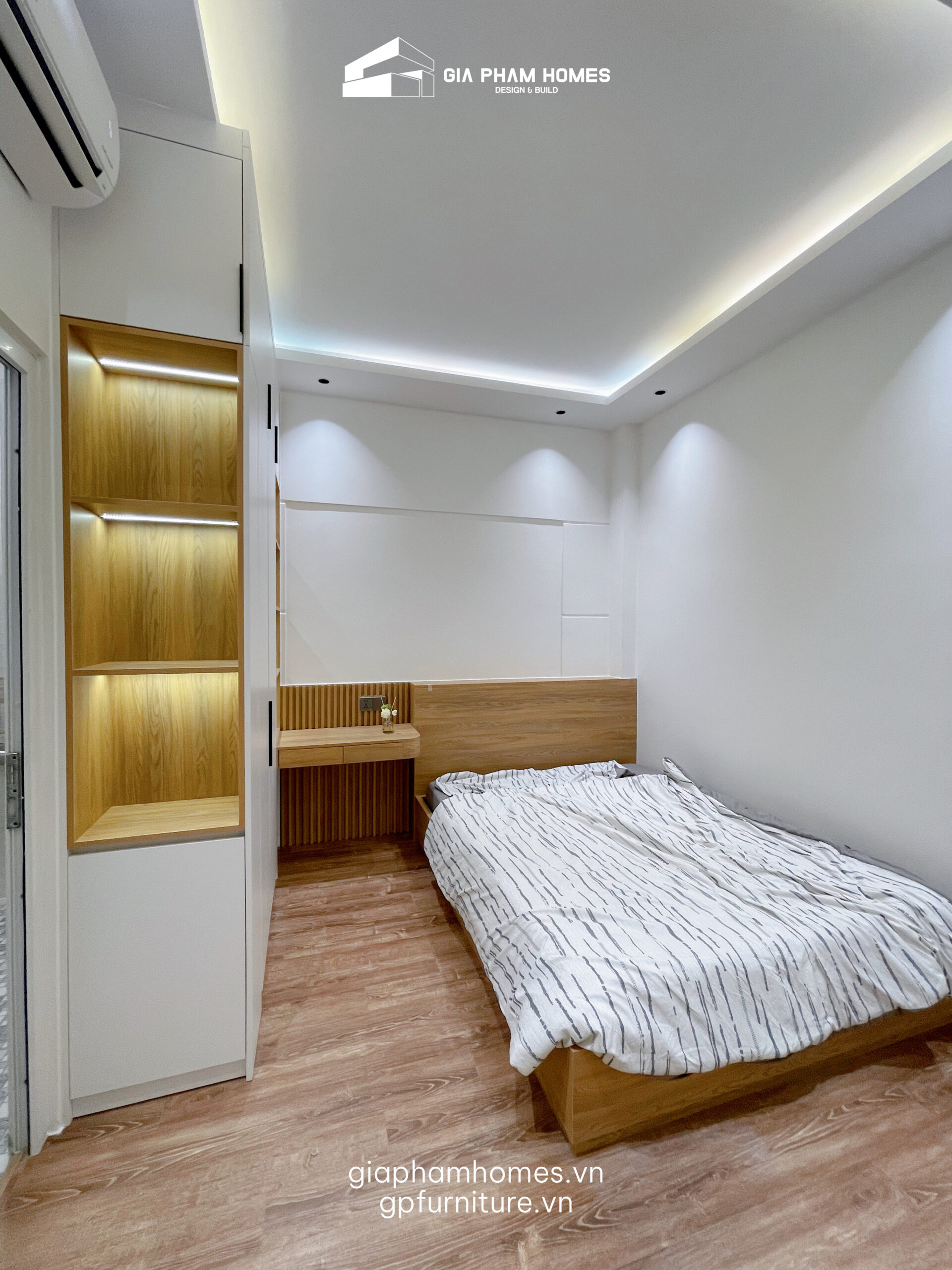 Thi Công Nội Thất Nhà Phố Gò Vấp – Vẻ Đẹp Hiện Đại - 19 | THI CÔNG XÂY DỰNG - SẢN XUẤT, LẮP ĐẶT NỘI THẤT: NHÀ Ở, VĂN PHÒNG, KHÁCH SẠN... - GIA PHAM HOMES Design & Construction