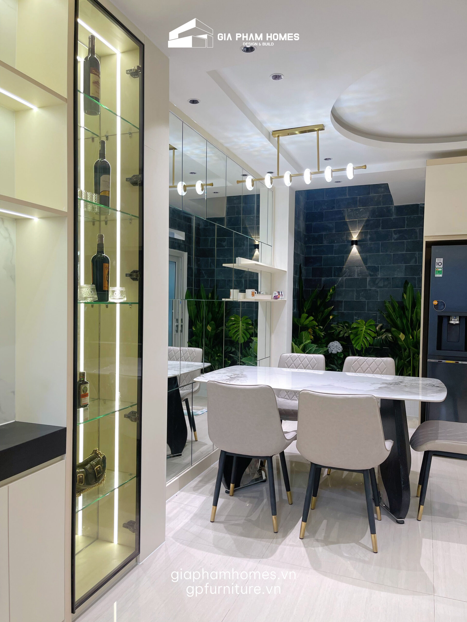 Thi Công Nội Thất Nhà Phố Gò Vấp – Vẻ Đẹp Hiện Đại - 1 | THI CÔNG XÂY DỰNG - SẢN XUẤT, LẮP ĐẶT NỘI THẤT: NHÀ Ở, VĂN PHÒNG, KHÁCH SẠN... - GIA PHAM HOMES Design & Construction