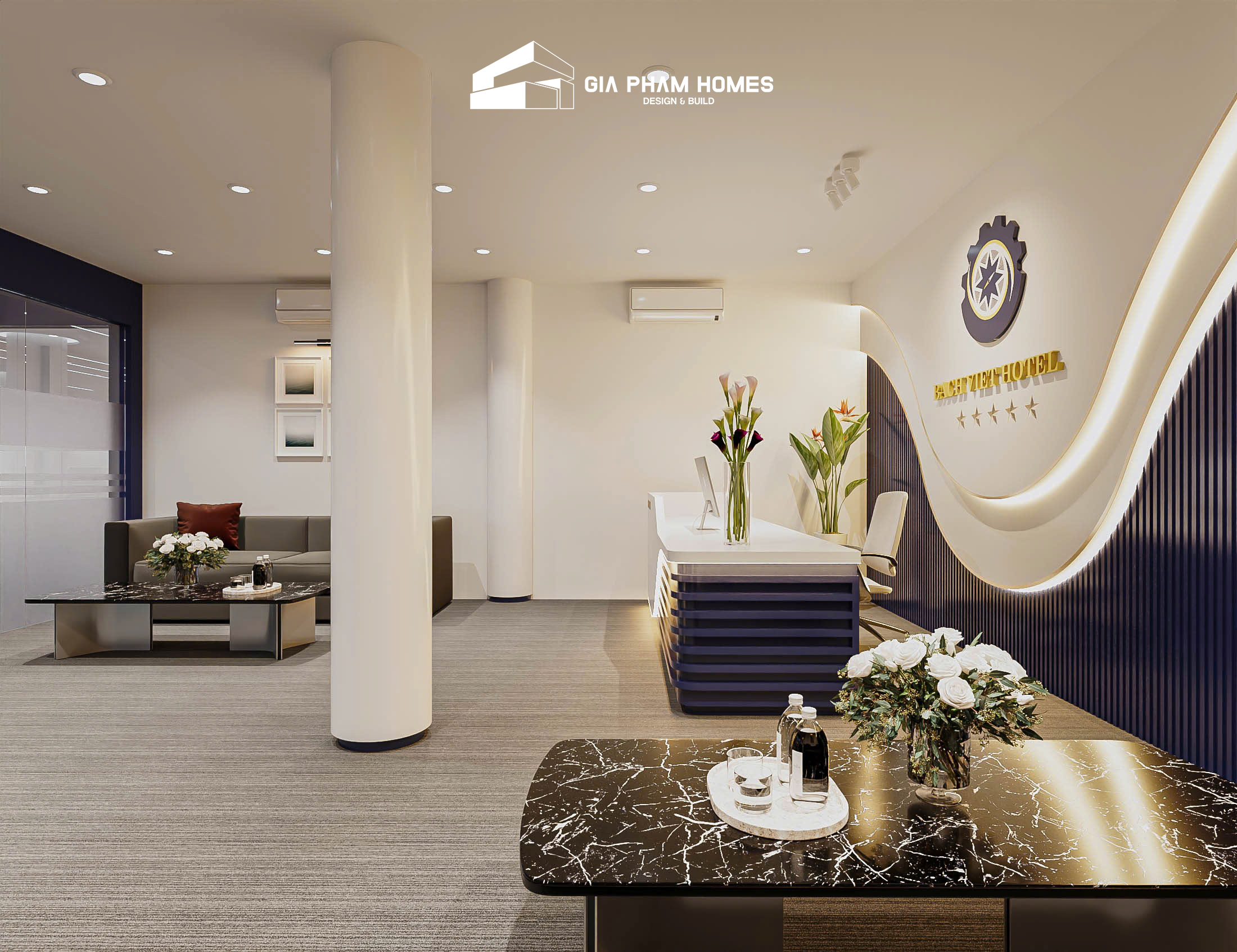 Thi Công Nội Thất Trường Học: Cao Đẳng Bách Khoa Bách Việt - 14 | THI CÔNG XÂY DỰNG - SẢN XUẤT, LẮP ĐẶT NỘI THẤT: NHÀ Ở, VĂN PHÒNG, KHÁCH SẠN... - GIA PHAM HOMES Design & Construction