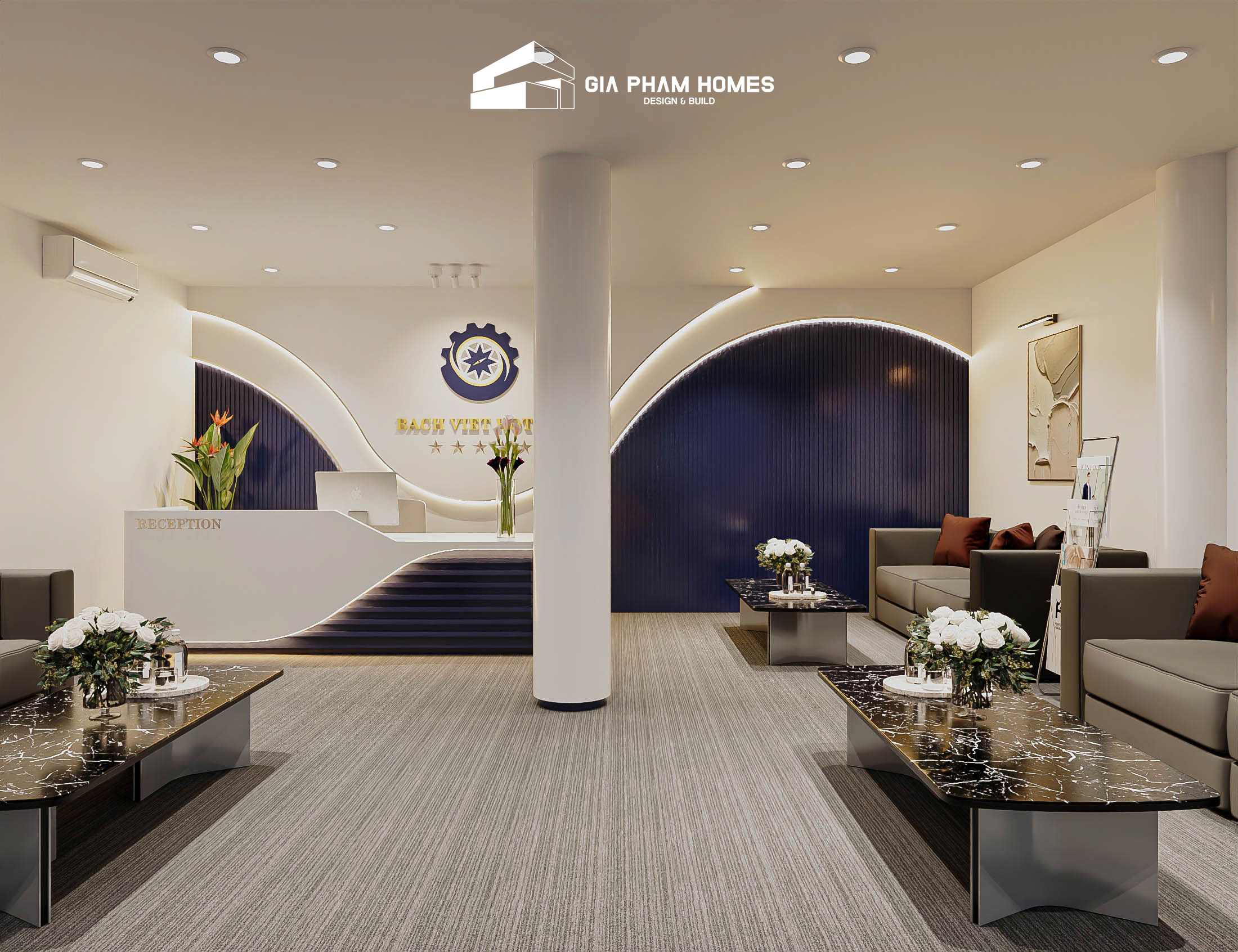 Thi Công Nội Thất Trường Học: Cao Đẳng Bách Khoa Bách Việt - 13 | THI CÔNG XÂY DỰNG - SẢN XUẤT, LẮP ĐẶT NỘI THẤT: NHÀ Ở, VĂN PHÒNG, KHÁCH SẠN... - GIA PHAM HOMES Design & Construction