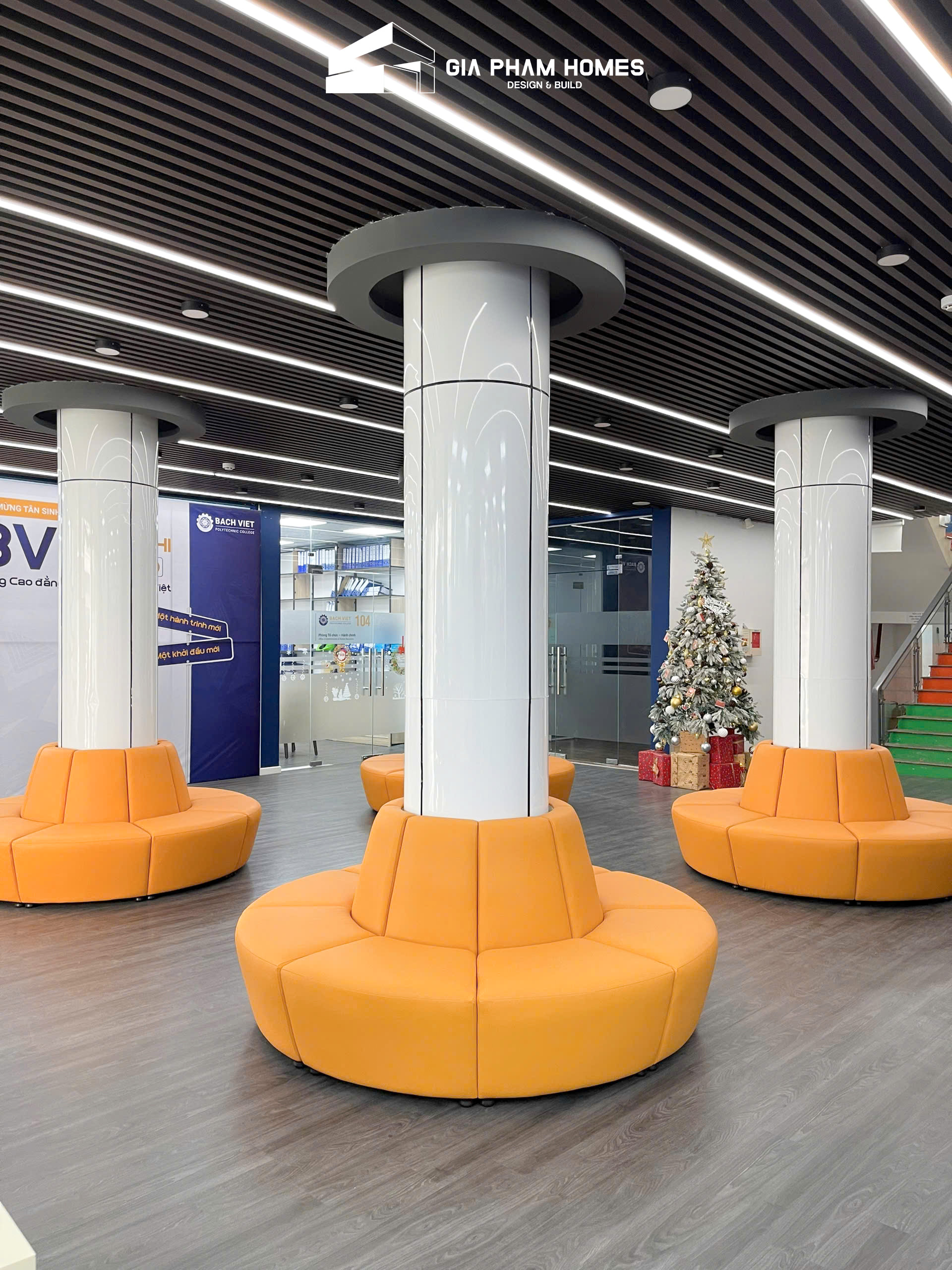 Thi Công Nội Thất Trường Học: Cao Đẳng Bách Khoa Bách Việt - 9 | THI CÔNG XÂY DỰNG - SẢN XUẤT, LẮP ĐẶT NỘI THẤT: NHÀ Ở, VĂN PHÒNG, KHÁCH SẠN... - GIA PHAM HOMES Design & Construction