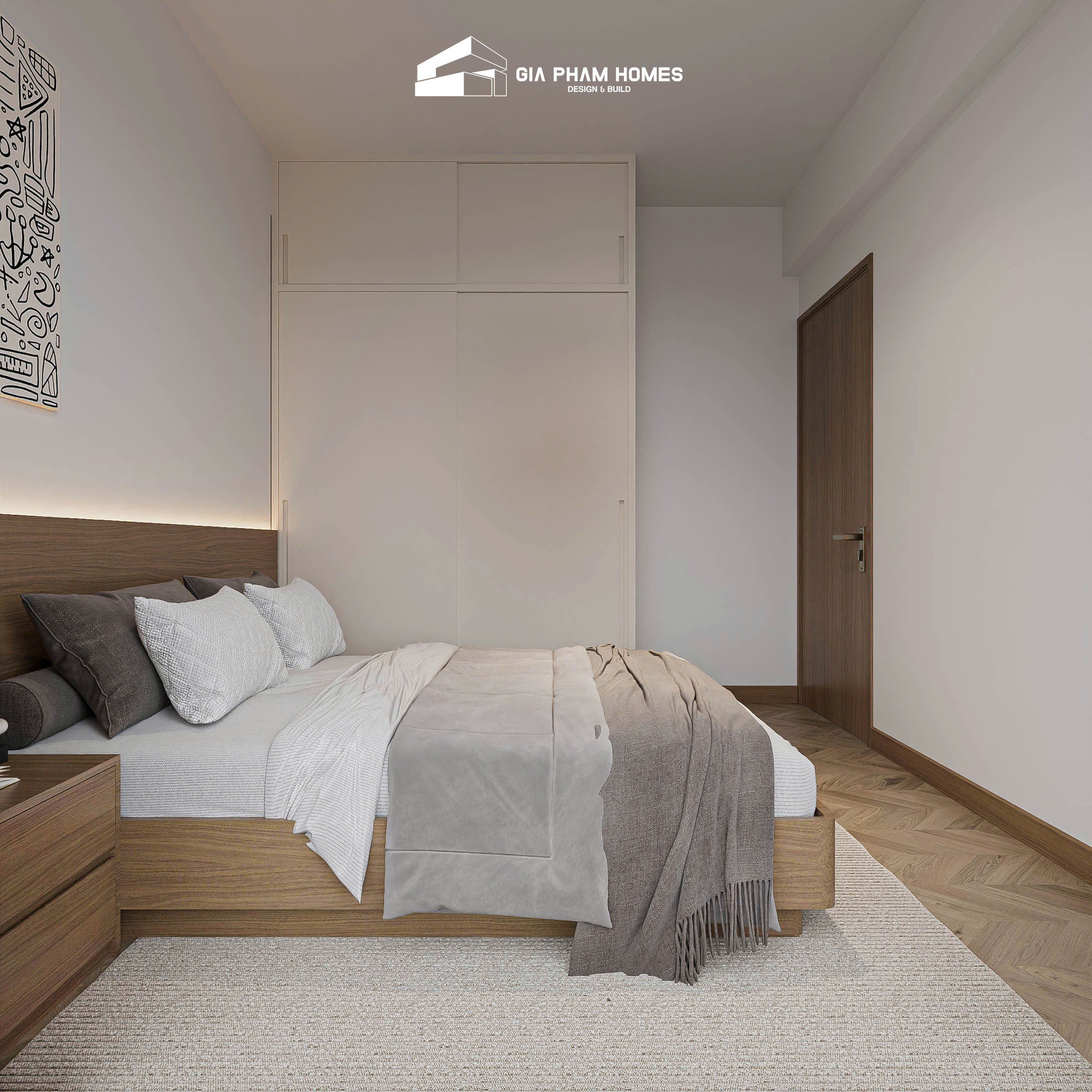 Thực Tế Thi Công Nội Thất Căn Hộ Vinhomes Grand Park - 18 | THI CÔNG XÂY DỰNG - SẢN XUẤT, LẮP ĐẶT NỘI THẤT: NHÀ Ở, VĂN PHÒNG, KHÁCH SẠN... - GIA PHAM HOMES Design & Construction