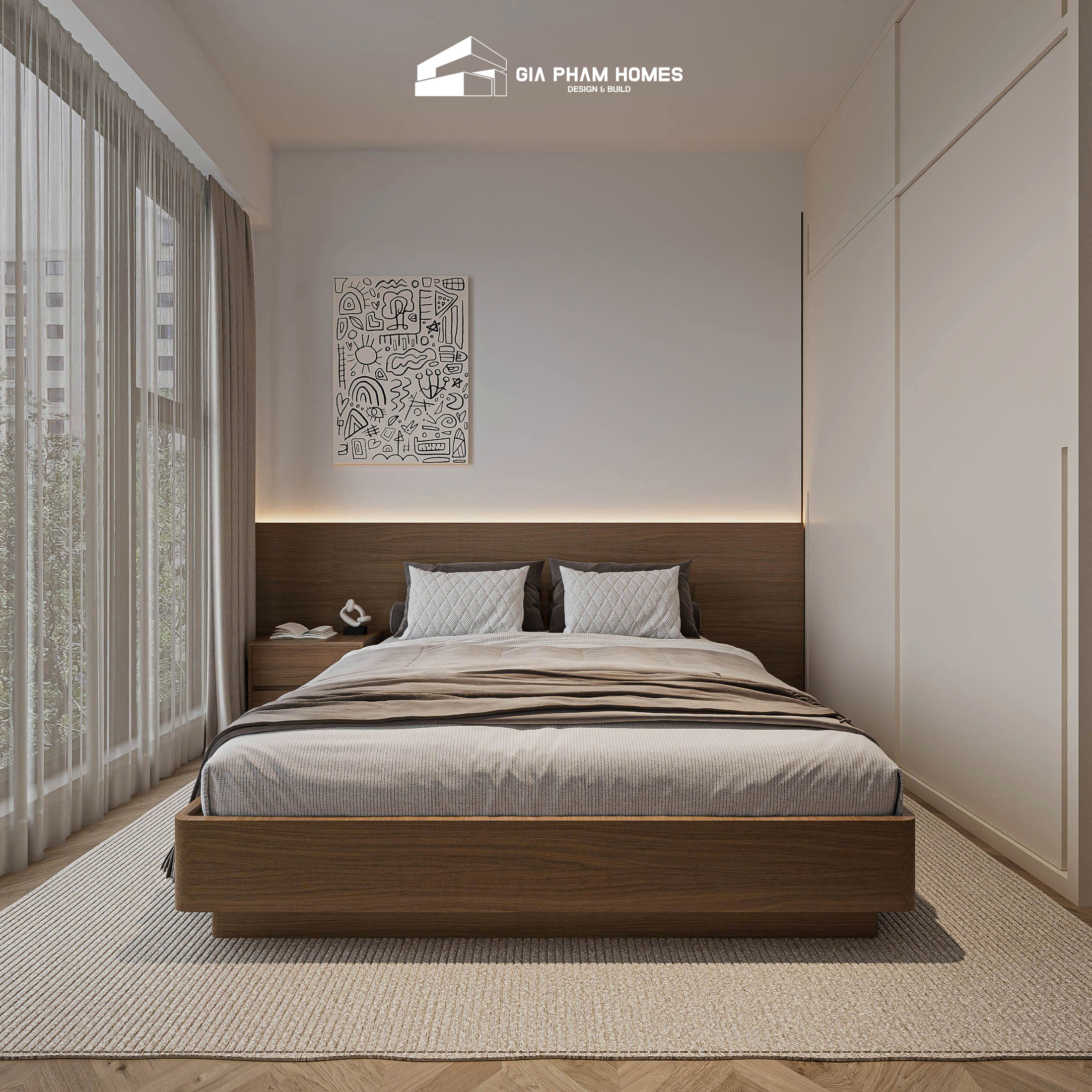 Thực Tế Thi Công Nội Thất Căn Hộ Vinhomes Grand Park - 17 | THI CÔNG XÂY DỰNG - SẢN XUẤT, LẮP ĐẶT NỘI THẤT: NHÀ Ở, VĂN PHÒNG, KHÁCH SẠN... - GIA PHAM HOMES Design & Construction