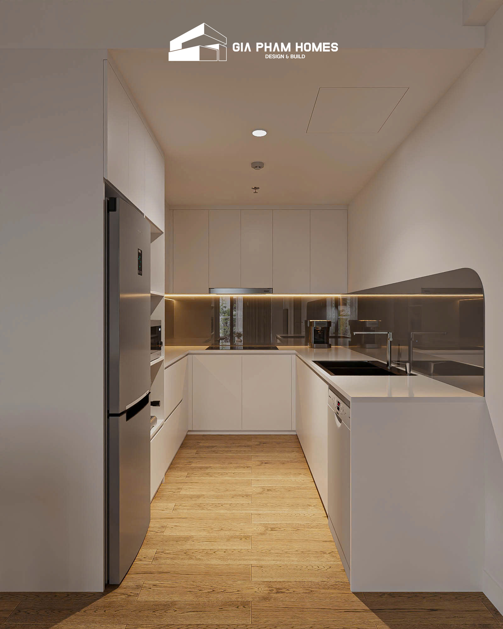 Thực Tế Thi Công Nội Thất Căn Hộ Vinhomes Grand Park - 1 | THI CÔNG XÂY DỰNG - SẢN XUẤT, LẮP ĐẶT NỘI THẤT: NHÀ Ở, VĂN PHÒNG, KHÁCH SẠN... - GIA PHAM HOMES Design & Construction