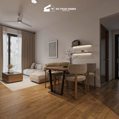 Thực Tế Thi Công Nội Thất Căn Hộ Vinhomes Grand Park - 1 | THI CÔNG XÂY DỰNG - SẢN XUẤT, LẮP ĐẶT NỘI THẤT: NHÀ Ở, VĂN PHÒNG, KHÁCH SẠN... - GIA PHAM HOMES Design & Construction