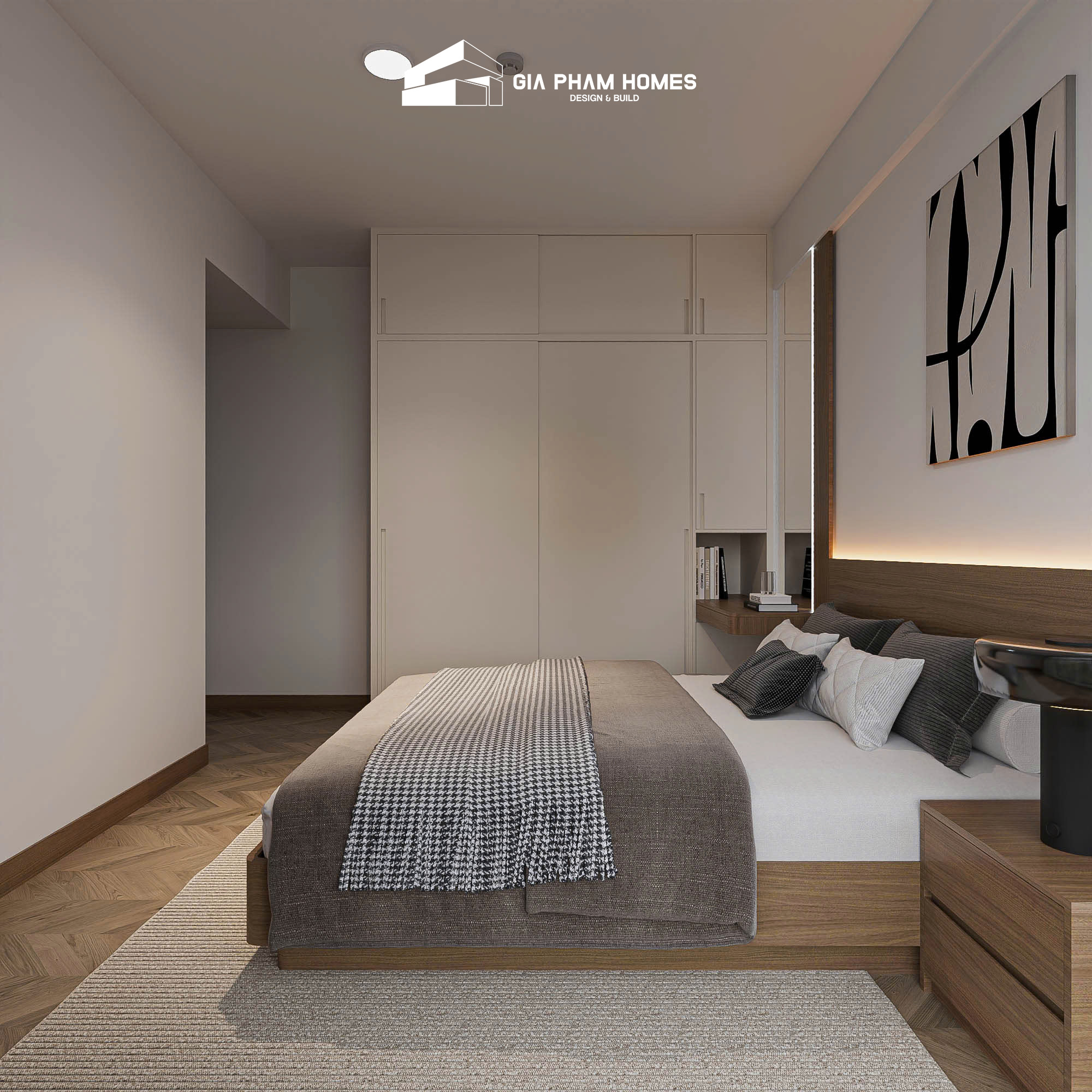 Thực Tế Thi Công Nội Thất Căn Hộ Vinhomes Grand Park - 10 | THI CÔNG XÂY DỰNG - SẢN XUẤT, LẮP ĐẶT NỘI THẤT: NHÀ Ở, VĂN PHÒNG, KHÁCH SẠN... - GIA PHAM HOMES Design & Construction