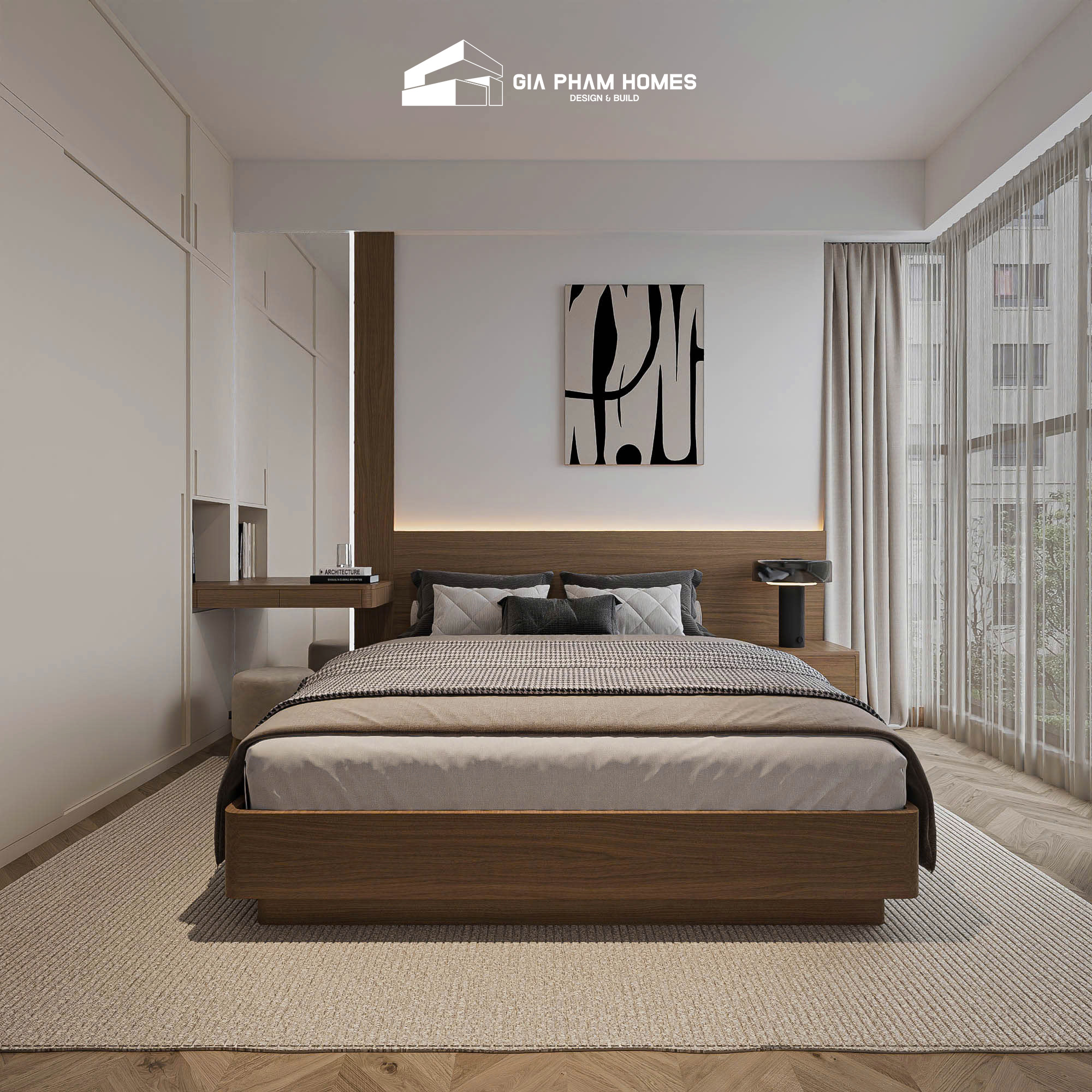 Thực Tế Thi Công Nội Thất Căn Hộ Vinhomes Grand Park - 9 | THI CÔNG XÂY DỰNG - SẢN XUẤT, LẮP ĐẶT NỘI THẤT: NHÀ Ở, VĂN PHÒNG, KHÁCH SẠN... - GIA PHAM HOMES Design & Construction