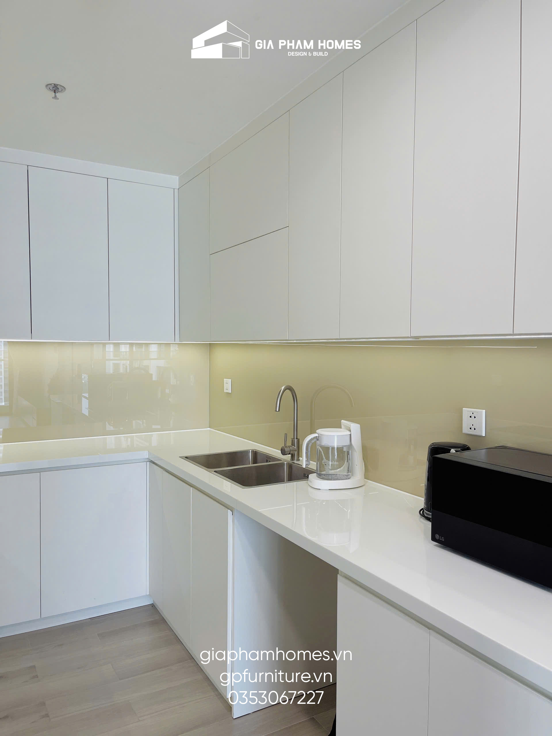 Thực Tế Thi Công Nội Thất Căn Hộ Vinhomes Grand Park - 5 | THI CÔNG XÂY DỰNG - SẢN XUẤT, LẮP ĐẶT NỘI THẤT: NHÀ Ở, VĂN PHÒNG, KHÁCH SẠN... - GIA PHAM HOMES Design & Construction