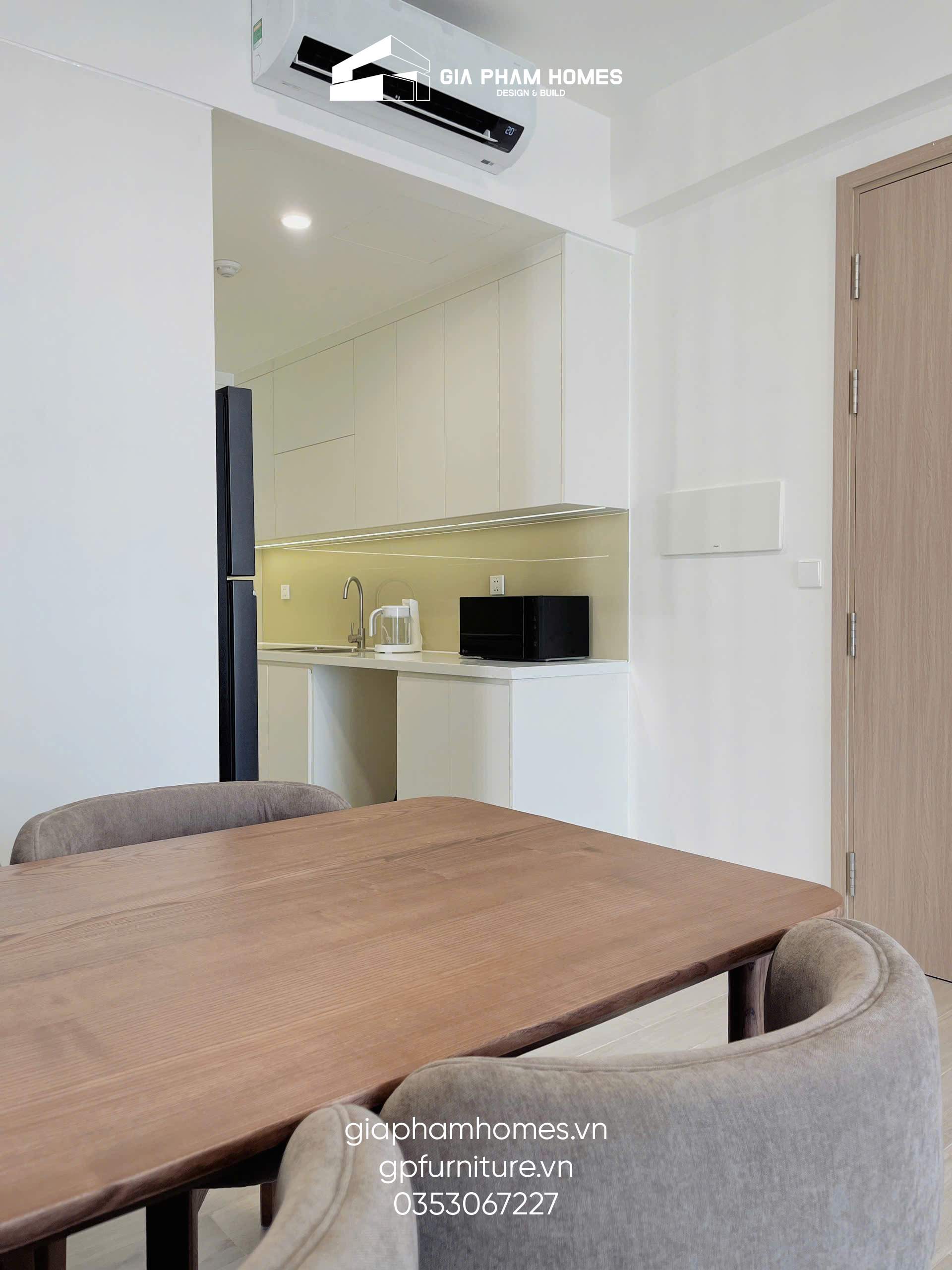 Thực Tế Thi Công Nội Thất Căn Hộ Vinhomes Grand Park - 4 | THI CÔNG XÂY DỰNG - SẢN XUẤT, LẮP ĐẶT NỘI THẤT: NHÀ Ở, VĂN PHÒNG, KHÁCH SẠN... - GIA PHAM HOMES Design & Construction