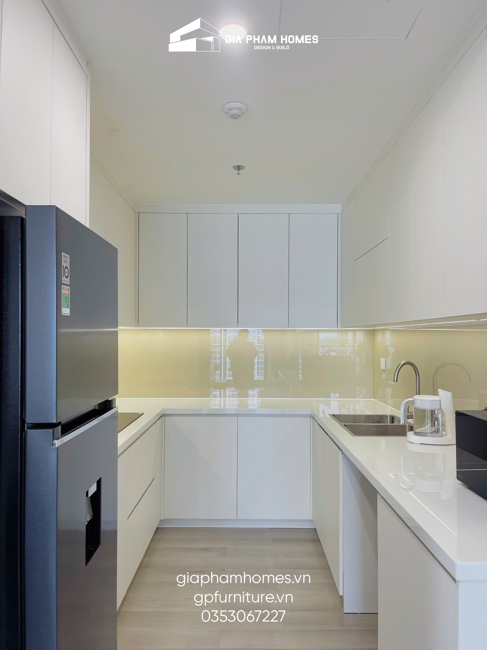 Thực Tế Thi Công Nội Thất Căn Hộ Vinhomes Grand Park - 3 | THI CÔNG XÂY DỰNG - SẢN XUẤT, LẮP ĐẶT NỘI THẤT: NHÀ Ở, VĂN PHÒNG, KHÁCH SẠN... - GIA PHAM HOMES Design & Construction