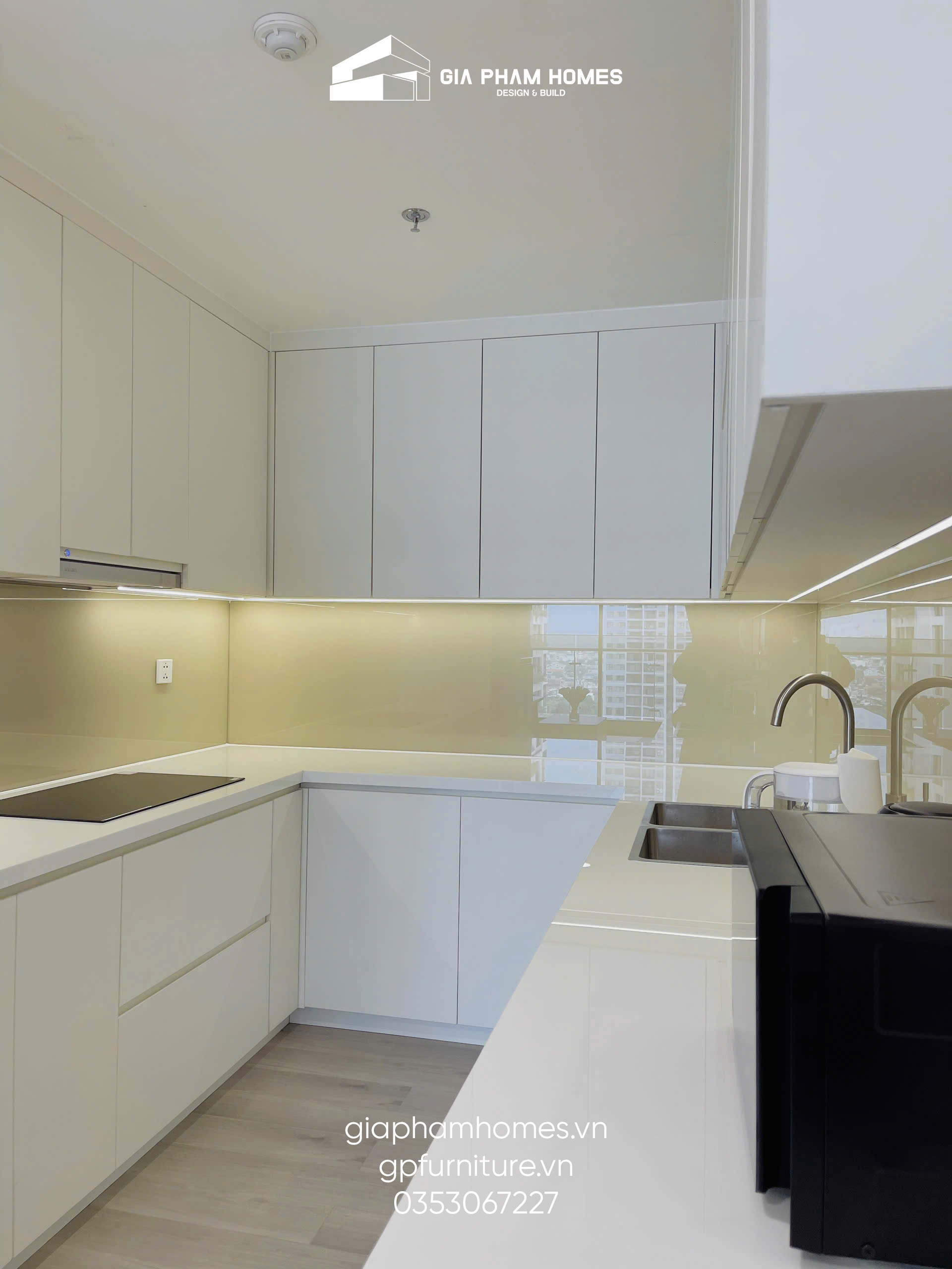 Thực Tế Thi Công Nội Thất Căn Hộ Vinhomes Grand Park - 7 | THI CÔNG XÂY DỰNG - SẢN XUẤT, LẮP ĐẶT NỘI THẤT: NHÀ Ở, VĂN PHÒNG, KHÁCH SẠN... - GIA PHAM HOMES Design & Construction