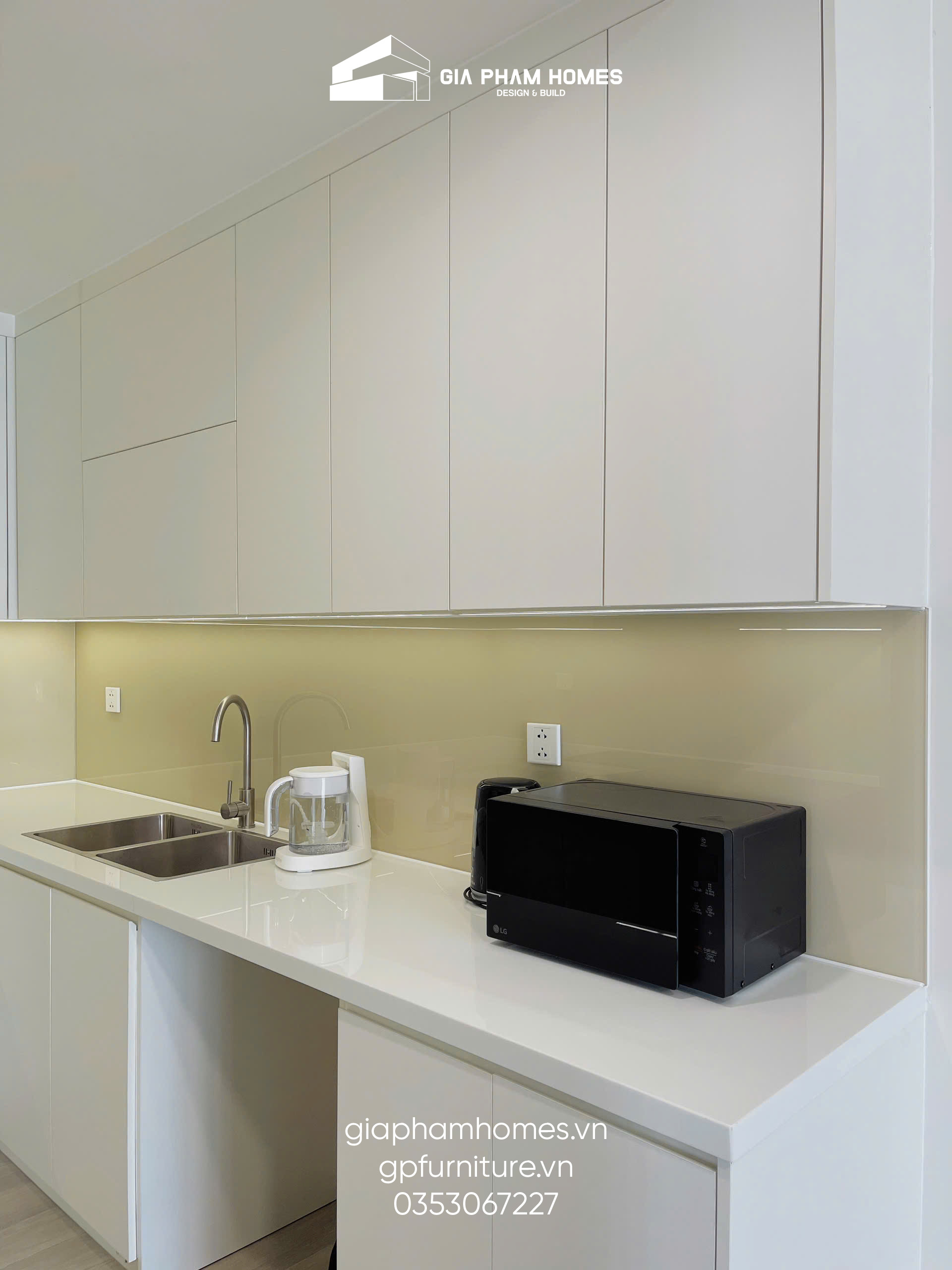 Thực Tế Thi Công Nội Thất Căn Hộ Vinhomes Grand Park - 6 | THI CÔNG XÂY DỰNG - SẢN XUẤT, LẮP ĐẶT NỘI THẤT: NHÀ Ở, VĂN PHÒNG, KHÁCH SẠN... - GIA PHAM HOMES Design & Construction