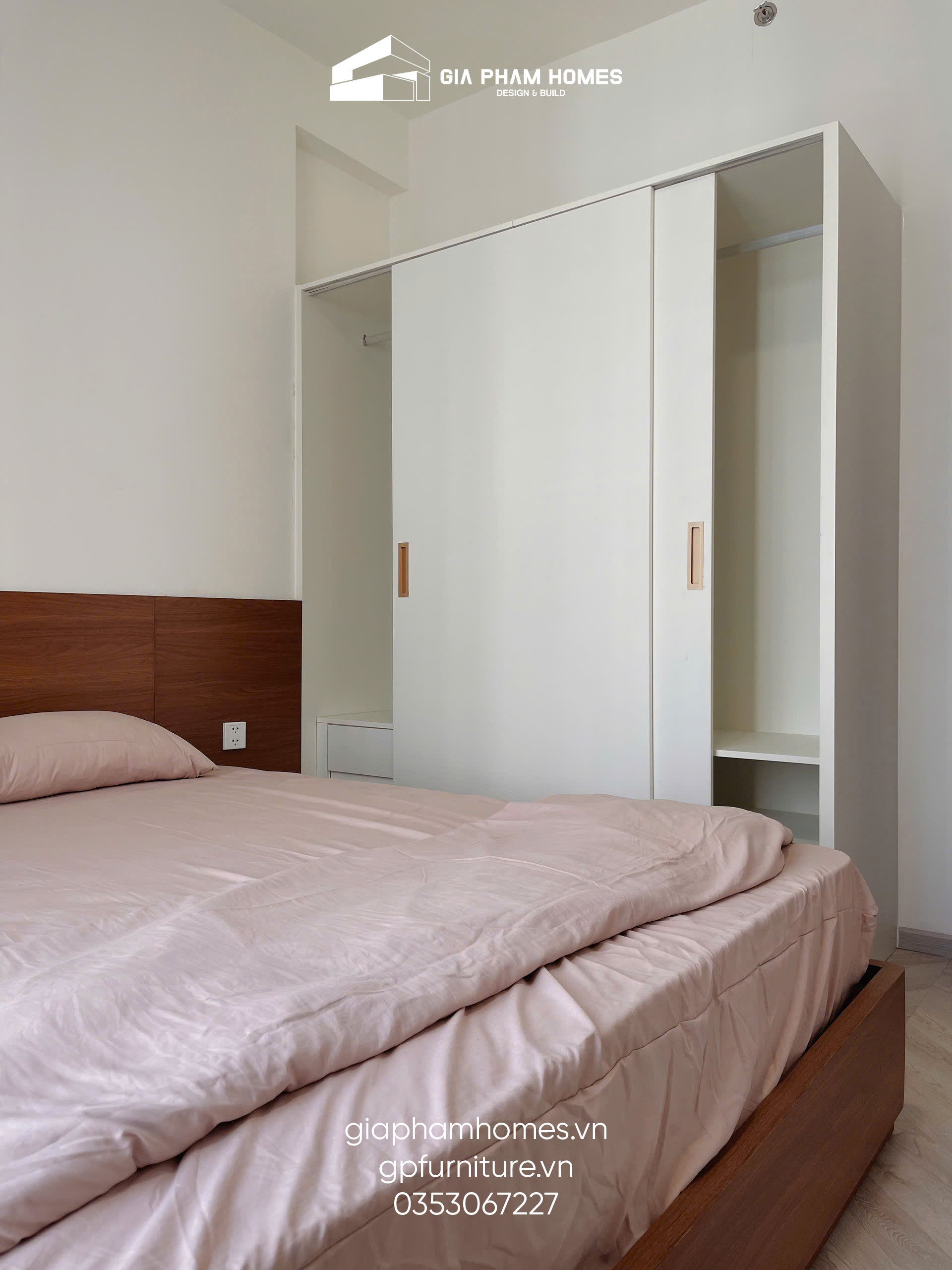 Thực Tế Thi Công Nội Thất Căn Hộ Vinhomes Grand Park - 22 | THI CÔNG XÂY DỰNG - SẢN XUẤT, LẮP ĐẶT NỘI THẤT: NHÀ Ở, VĂN PHÒNG, KHÁCH SẠN... - GIA PHAM HOMES Design & Construction