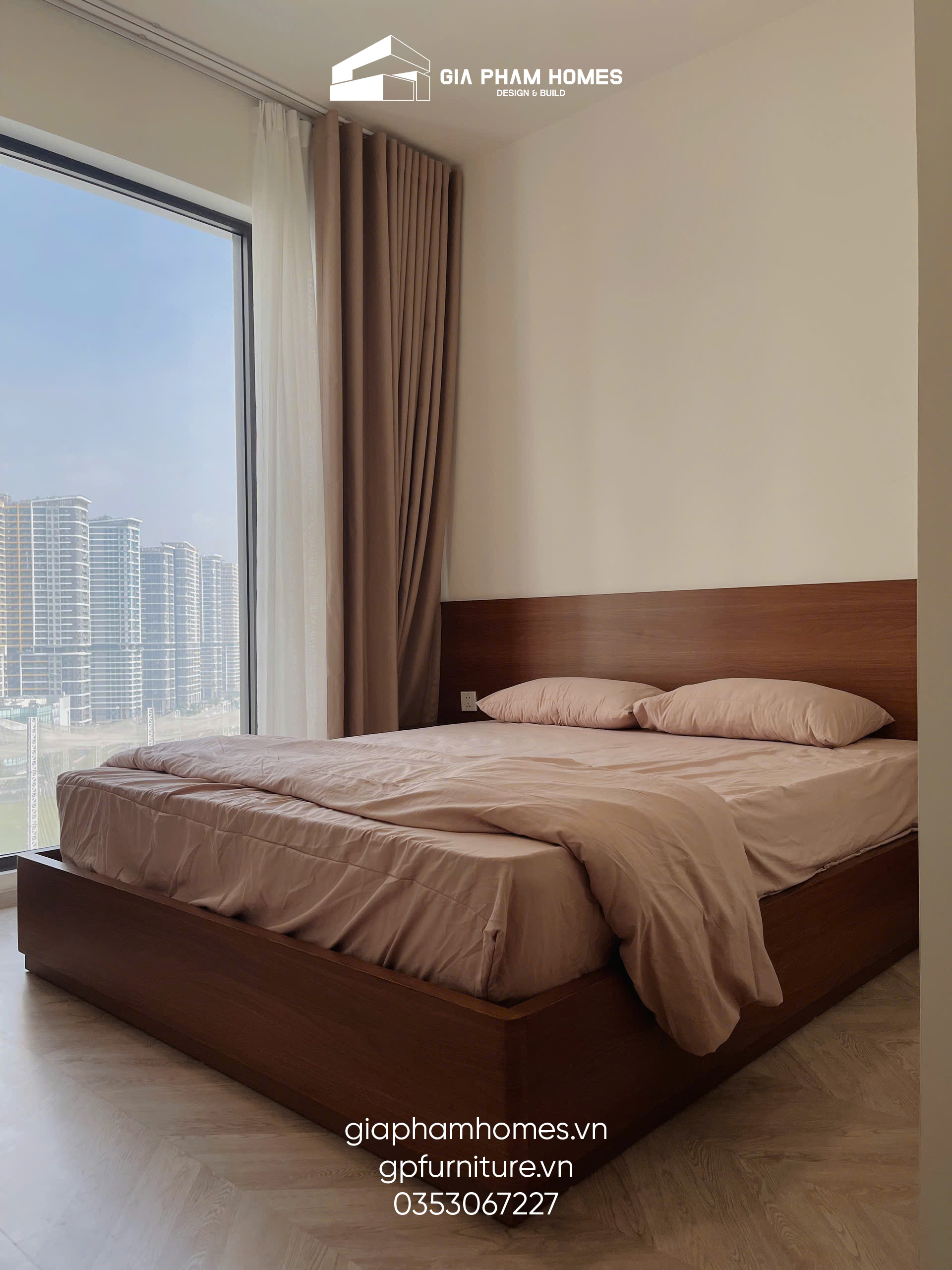 Thực Tế Thi Công Nội Thất Căn Hộ Vinhomes Grand Park - 19 | THI CÔNG XÂY DỰNG - SẢN XUẤT, LẮP ĐẶT NỘI THẤT: NHÀ Ở, VĂN PHÒNG, KHÁCH SẠN... - GIA PHAM HOMES Design & Construction