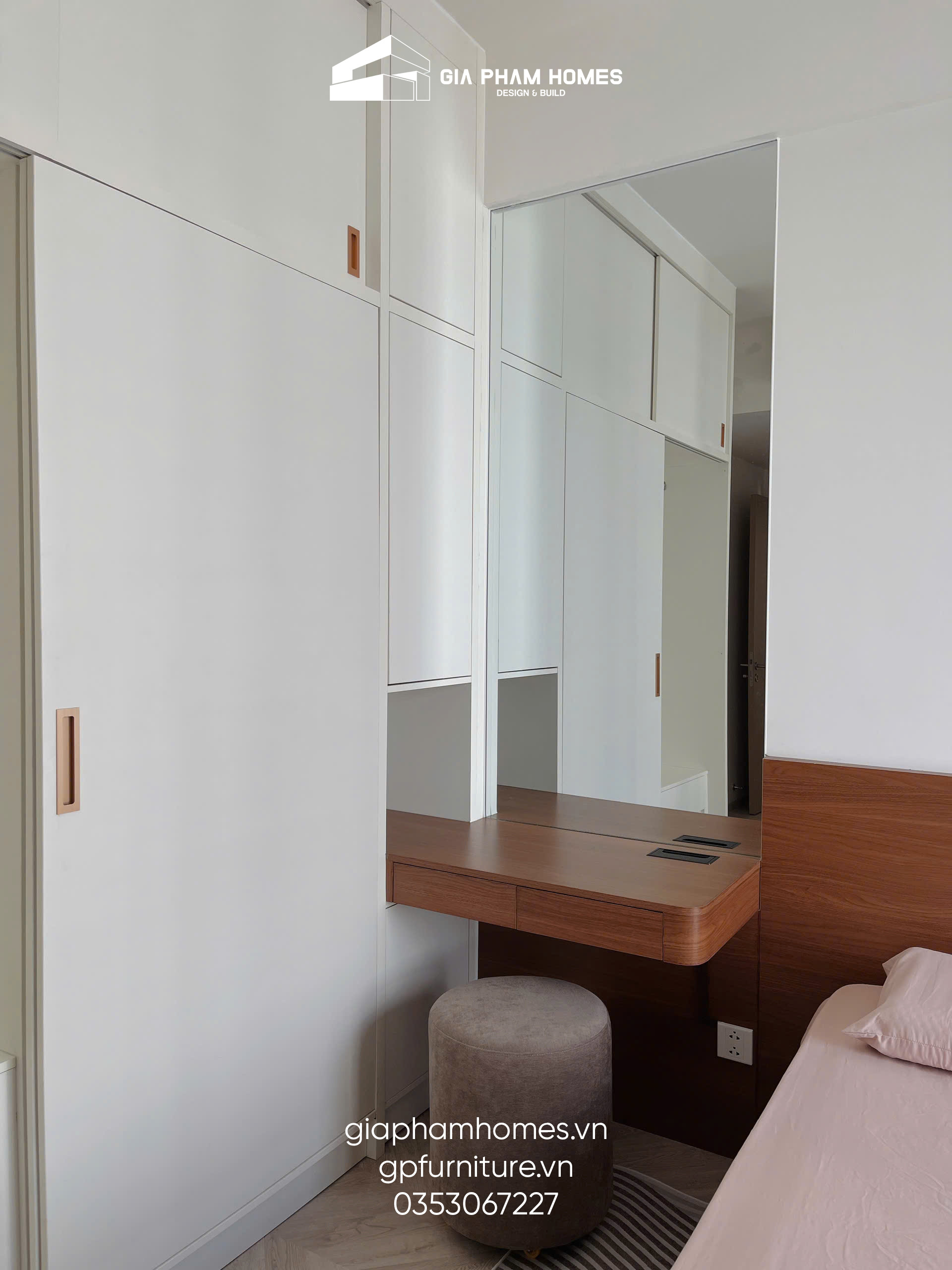 Thực Tế Thi Công Nội Thất Căn Hộ Vinhomes Grand Park - 16 | THI CÔNG XÂY DỰNG - SẢN XUẤT, LẮP ĐẶT NỘI THẤT: NHÀ Ở, VĂN PHÒNG, KHÁCH SẠN... - GIA PHAM HOMES Design & Construction