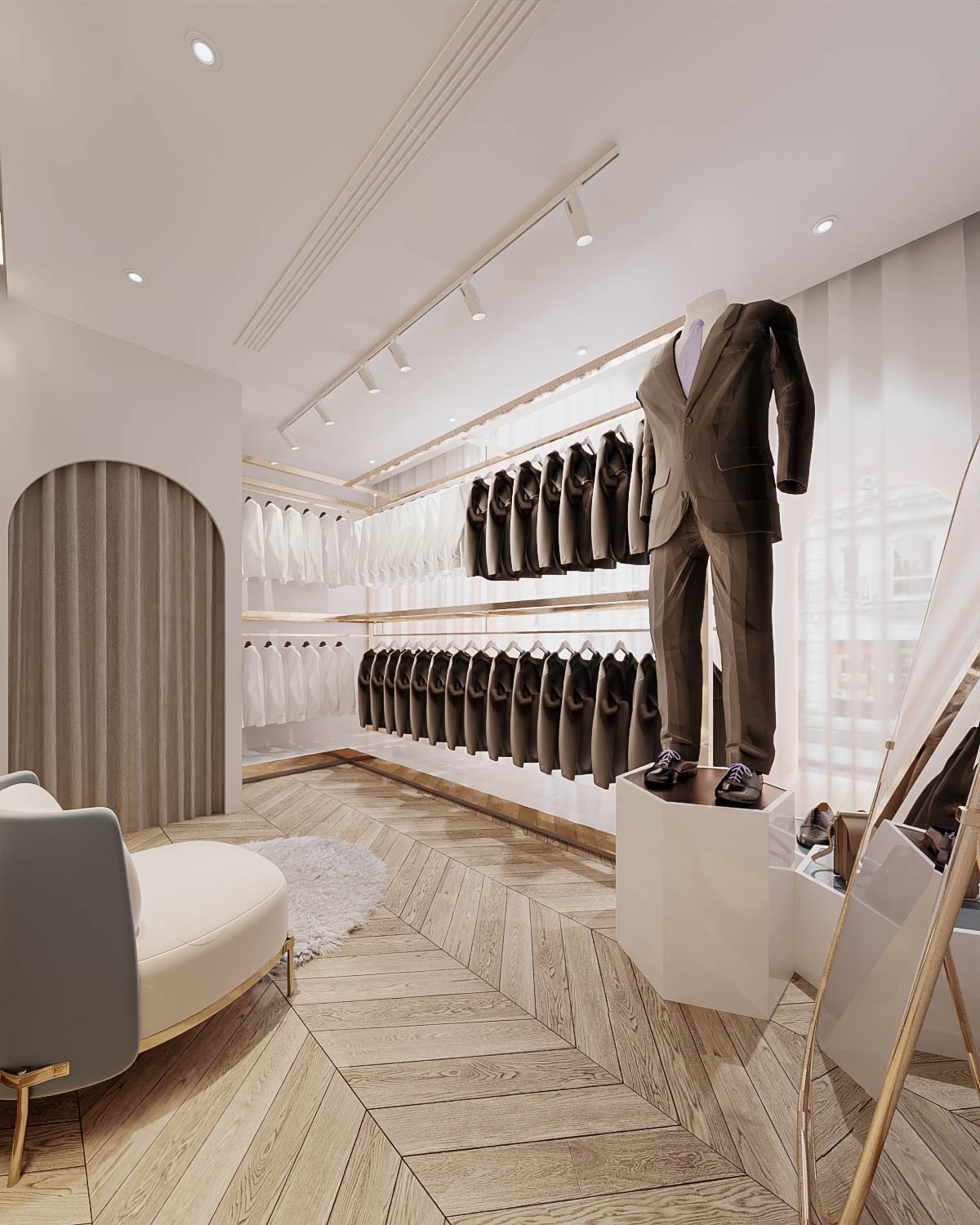 Nội Thất Shophouse Thắm Ruby – Thiết Kế Shop Và Nhà Ở Kết Hợp Sang Trọng - 5 | THI CÔNG XÂY DỰNG - SẢN XUẤT, LẮP ĐẶT NỘI THẤT: NHÀ Ở, VĂN PHÒNG, KHÁCH SẠN... - GIA PHAM HOMES Design & Construction