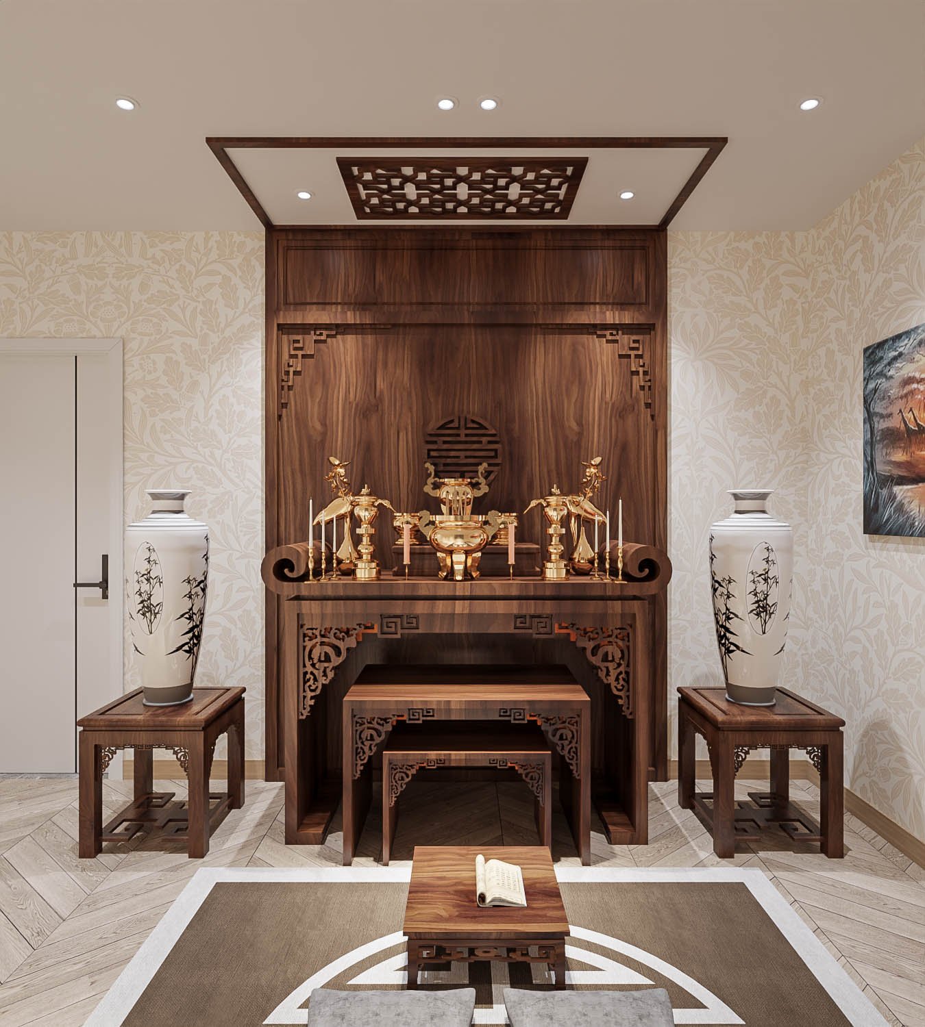 Nội Thất Shophouse Thắm Ruby – Thiết Kế Shop Và Nhà Ở Kết Hợp Sang Trọng - 14 | THI CÔNG XÂY DỰNG - SẢN XUẤT, LẮP ĐẶT NỘI THẤT: NHÀ Ở, VĂN PHÒNG, KHÁCH SẠN... - GIA PHAM HOMES Design & Construction