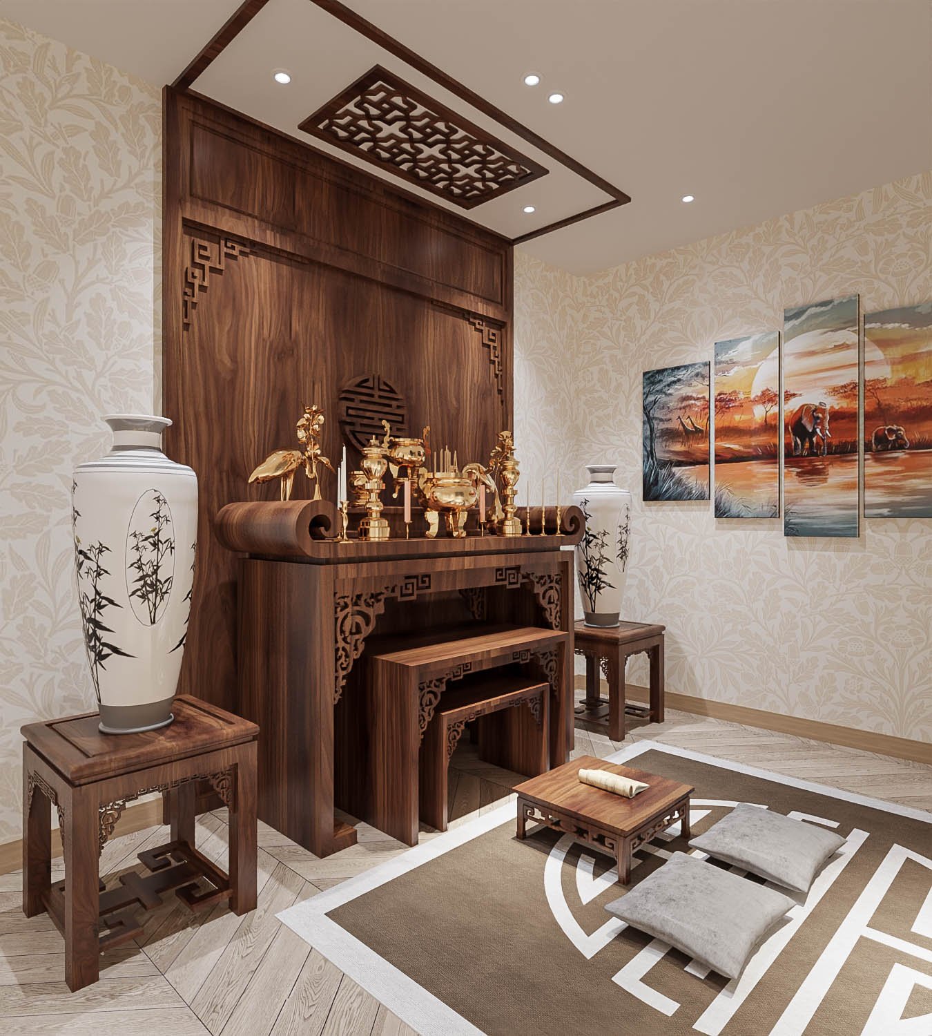 Nội Thất Shophouse Thắm Ruby – Thiết Kế Shop Và Nhà Ở Kết Hợp Sang Trọng - 15 | THI CÔNG XÂY DỰNG - SẢN XUẤT, LẮP ĐẶT NỘI THẤT: NHÀ Ở, VĂN PHÒNG, KHÁCH SẠN... - GIA PHAM HOMES Design & Construction