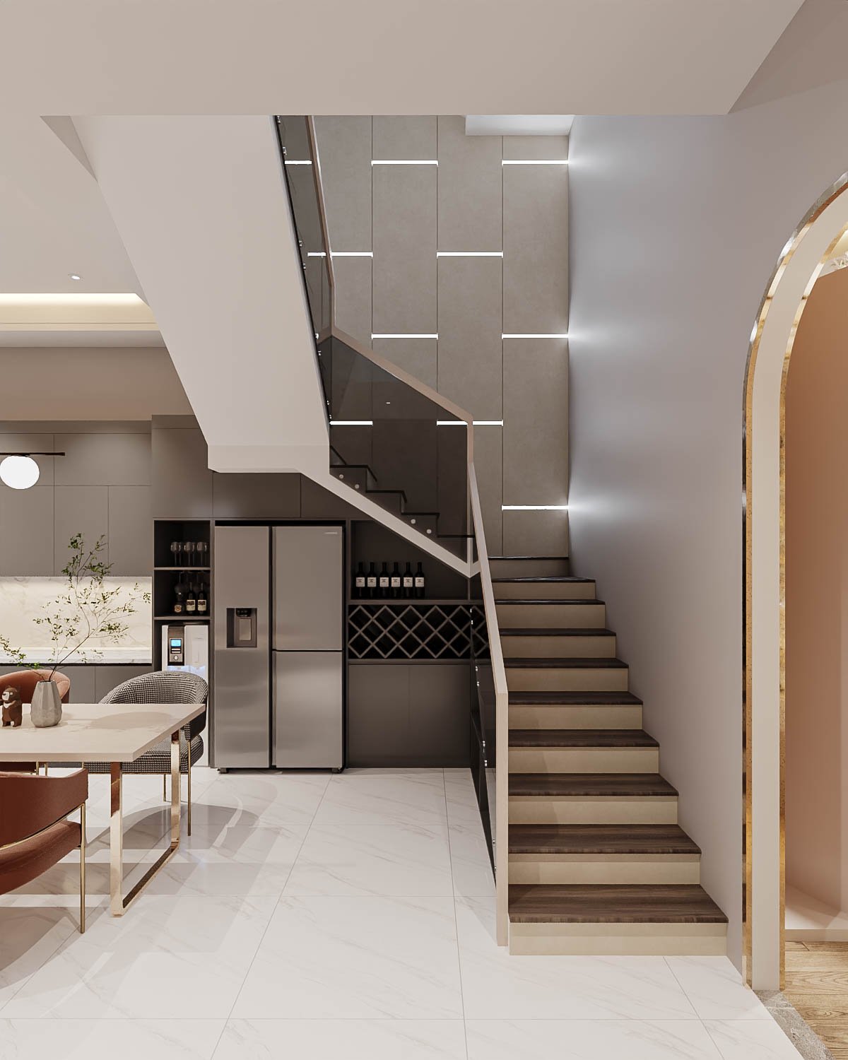 Nội Thất Shophouse Thắm Ruby – Thiết Kế Shop Và Nhà Ở Kết Hợp Sang Trọng - 13 | THI CÔNG XÂY DỰNG - SẢN XUẤT, LẮP ĐẶT NỘI THẤT: NHÀ Ở, VĂN PHÒNG, KHÁCH SẠN... - GIA PHAM HOMES Design & Construction