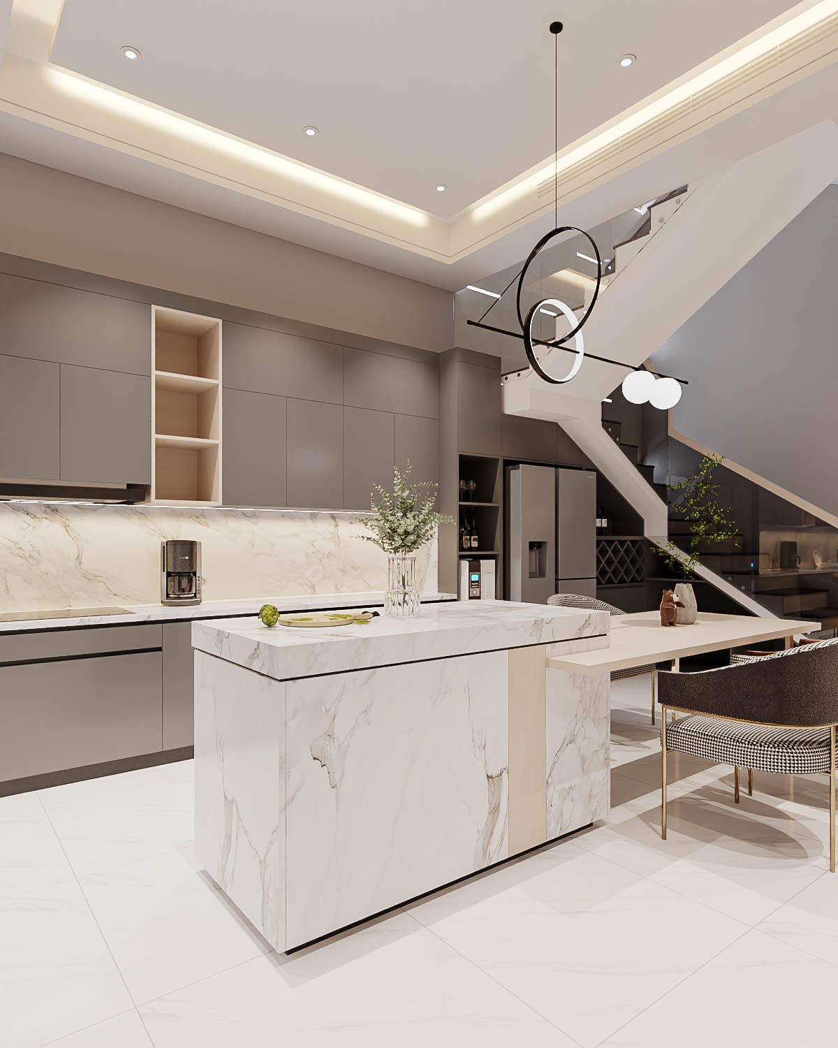 Nội Thất Shophouse Thắm Ruby – Thiết Kế Shop Và Nhà Ở Kết Hợp Sang Trọng - 9 | THI CÔNG XÂY DỰNG - SẢN XUẤT, LẮP ĐẶT NỘI THẤT: NHÀ Ở, VĂN PHÒNG, KHÁCH SẠN... - GIA PHAM HOMES Design & Construction