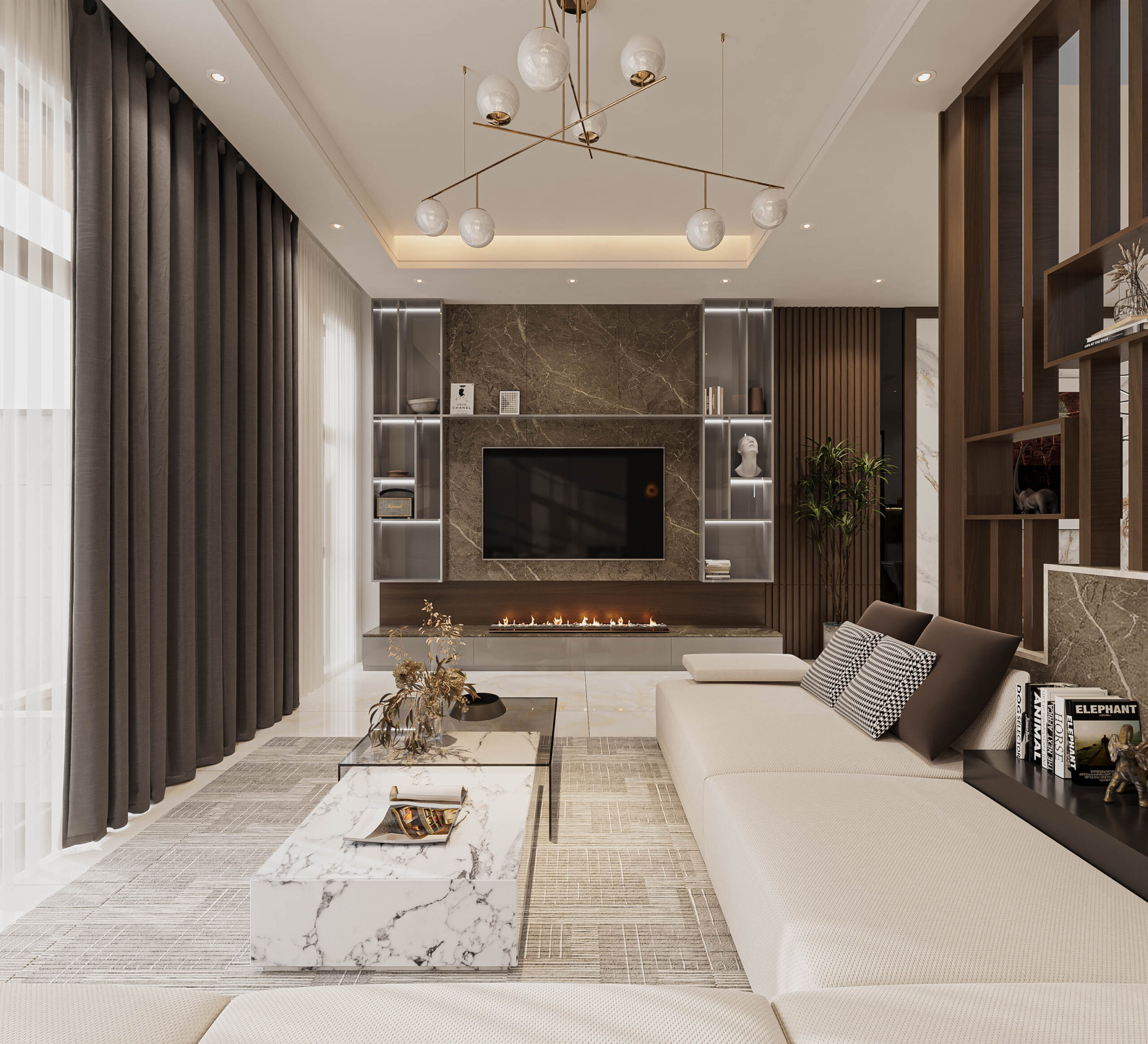 Nhà Phố 2 Tầng Chị Vy - Quảng Ngãi | Thiết Kế Kiến Trúc & Nội Thất Hiện Đại - 1 | THI CÔNG XÂY DỰNG - SẢN XUẤT, LẮP ĐẶT NỘI THẤT: NHÀ Ở, VĂN PHÒNG, KHÁCH SẠN... - GIA PHAM HOMES Design & Construction