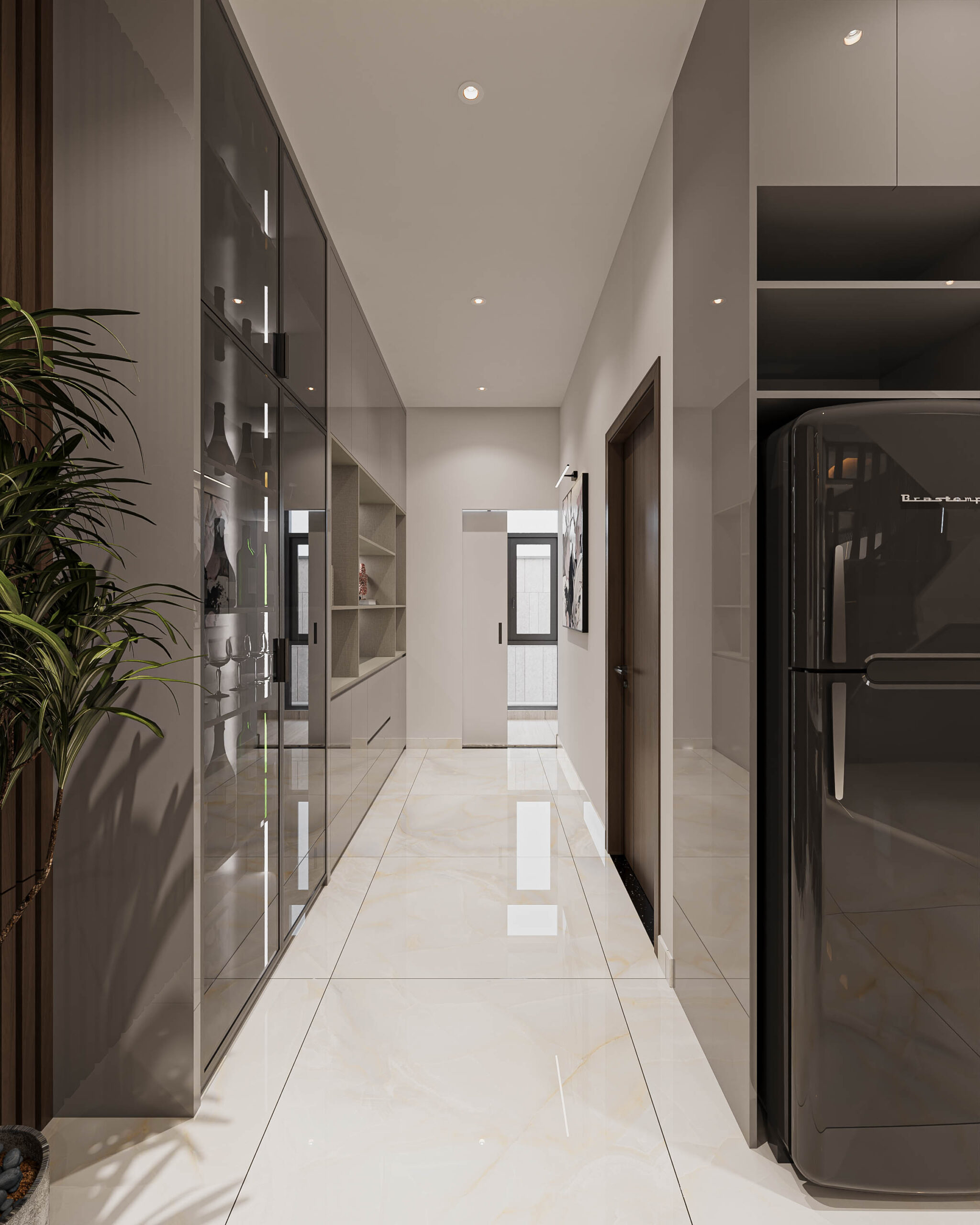 Nhà Phố 2 Tầng Chị Vy - Quảng Ngãi | Thiết Kế Kiến Trúc & Nội Thất Hiện Đại - 6 | THI CÔNG XÂY DỰNG - SẢN XUẤT, LẮP ĐẶT NỘI THẤT: NHÀ Ở, VĂN PHÒNG, KHÁCH SẠN... - GIA PHAM HOMES Design & Construction