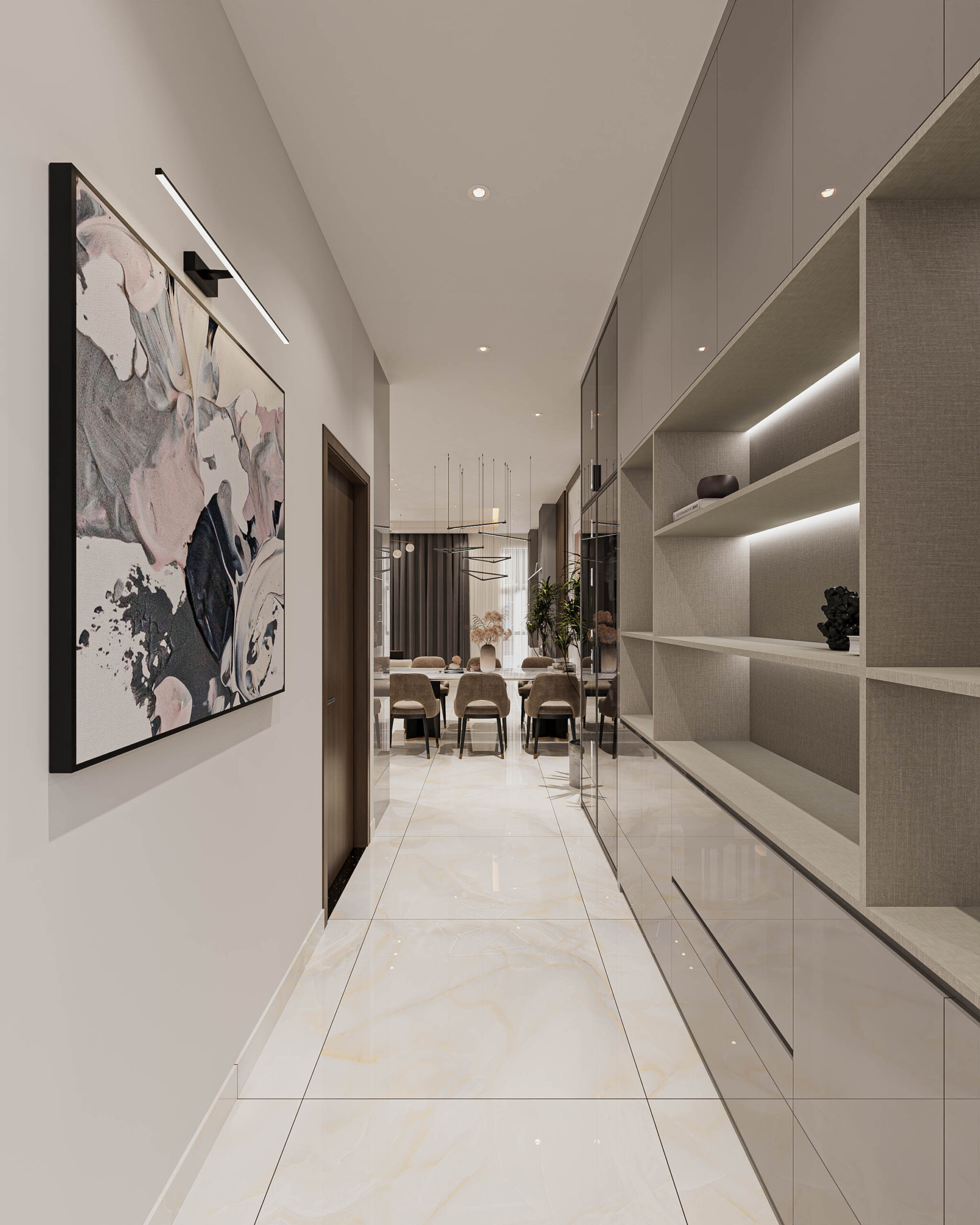 Nhà Phố 2 Tầng Chị Vy - Quảng Ngãi | Thiết Kế Kiến Trúc & Nội Thất Hiện Đại - 7 | THI CÔNG XÂY DỰNG - SẢN XUẤT, LẮP ĐẶT NỘI THẤT: NHÀ Ở, VĂN PHÒNG, KHÁCH SẠN... - GIA PHAM HOMES Design & Construction